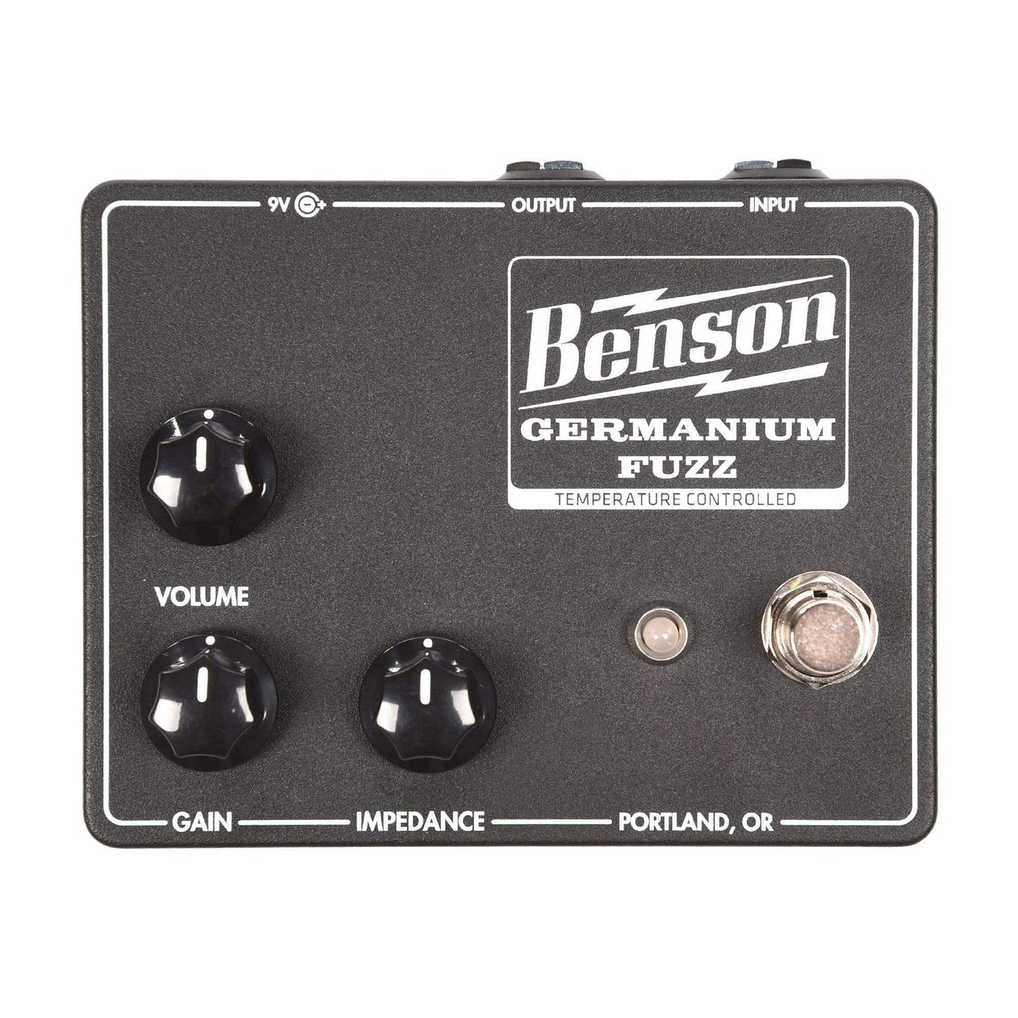 Benson Germanium Fuzz Studio Black Effects and Pedals / Fuzz