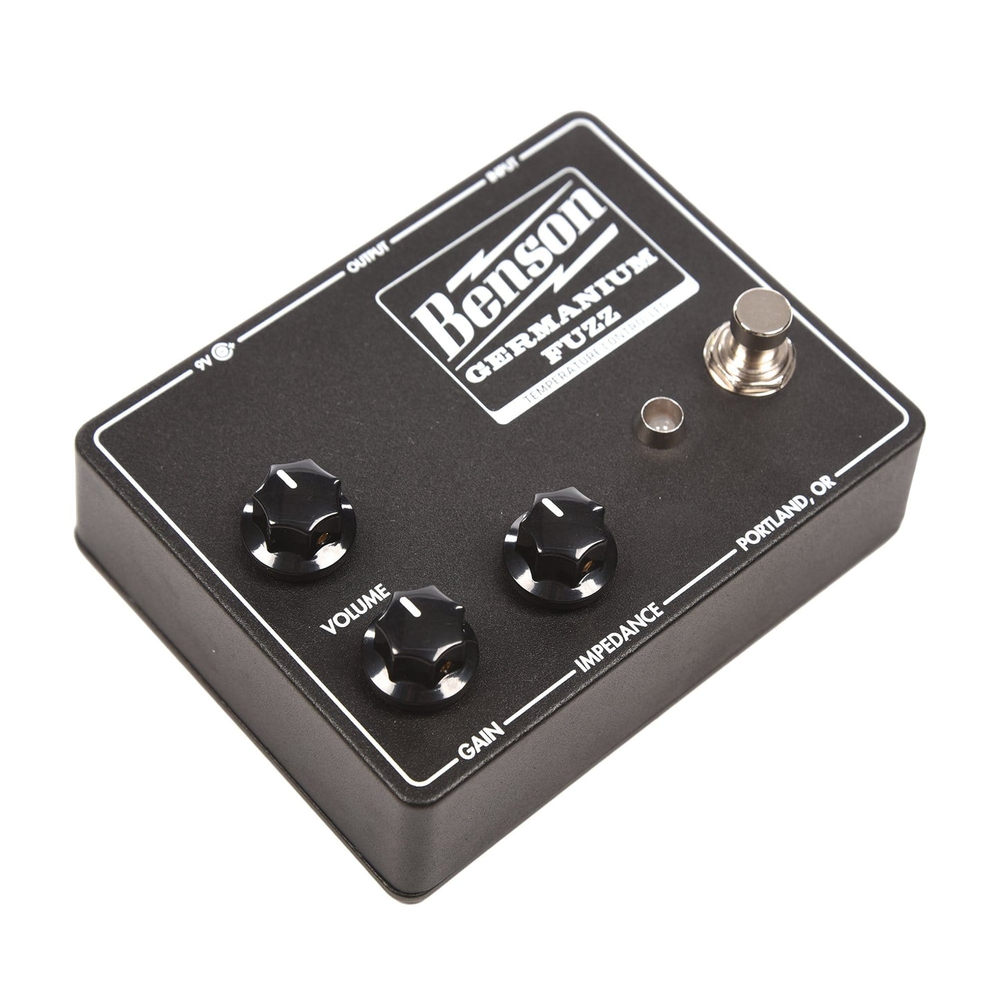 Benson Germanium Fuzz Studio Black Effects and Pedals / Fuzz