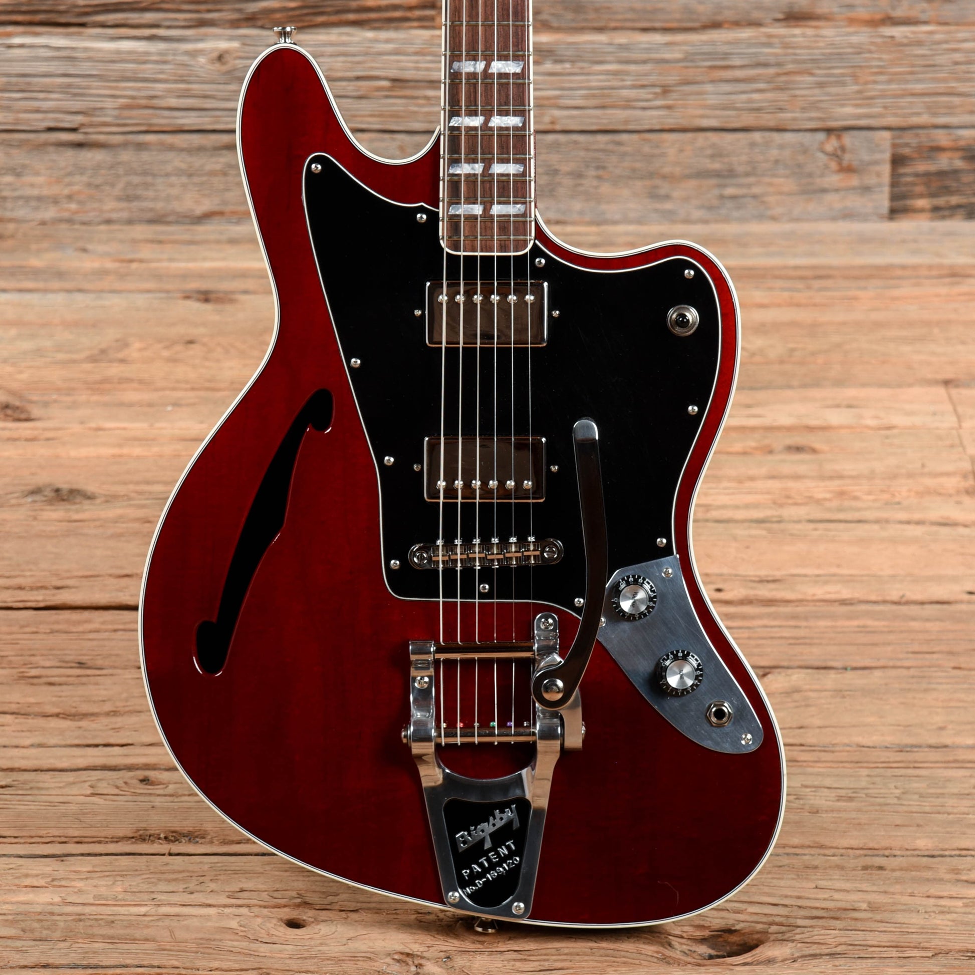 BilT S.S. Zaftig Red Electric Guitars / Semi-Hollow