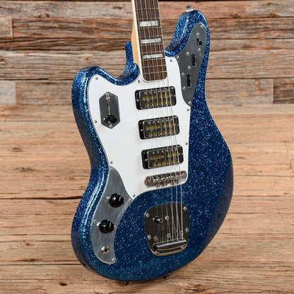 BilT Relevator Blue Sparkle  LEFTY Electric Guitars / Solid Body