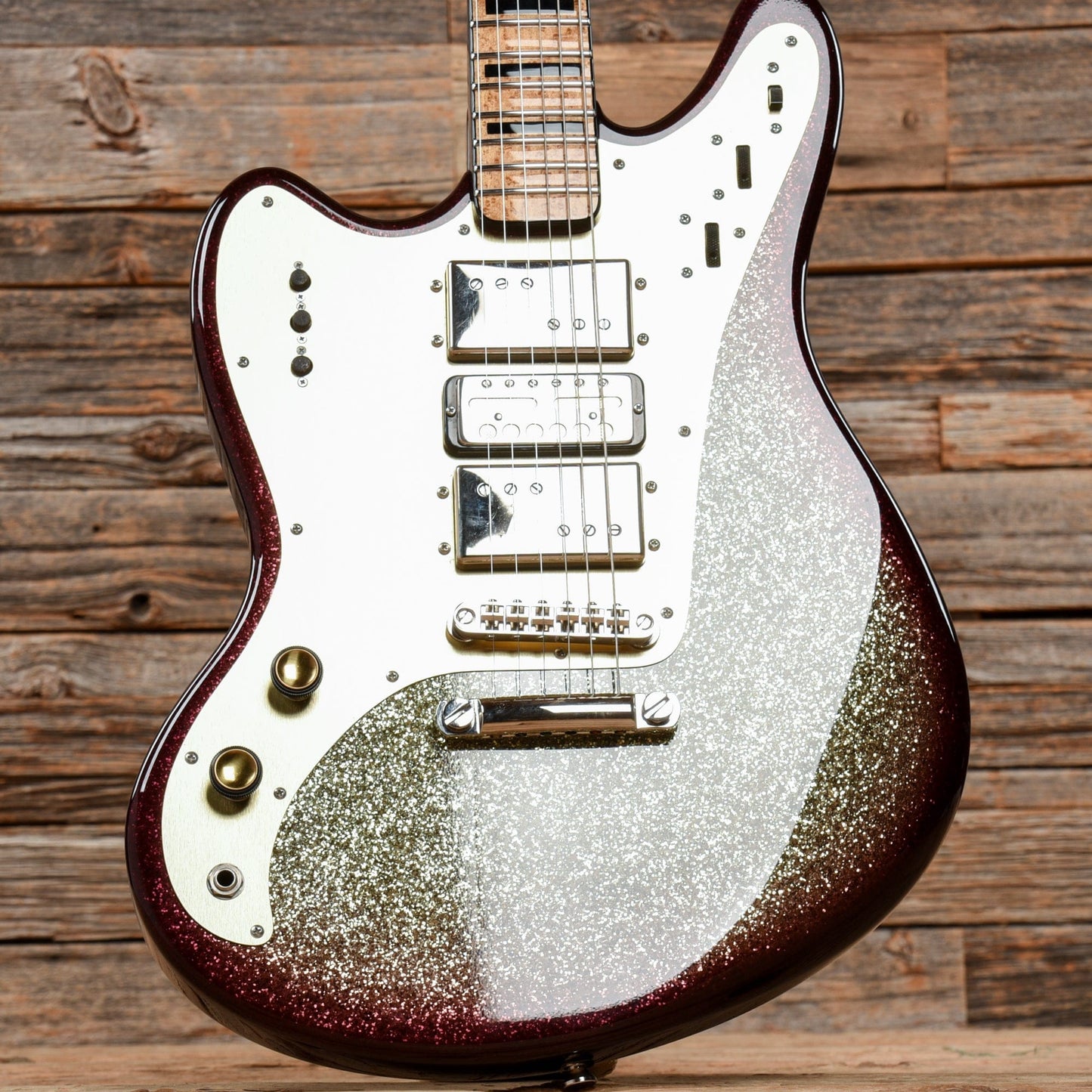 BilT Relevator LS Eggplant Sparkle  LEFTY Electric Guitars / Solid Body