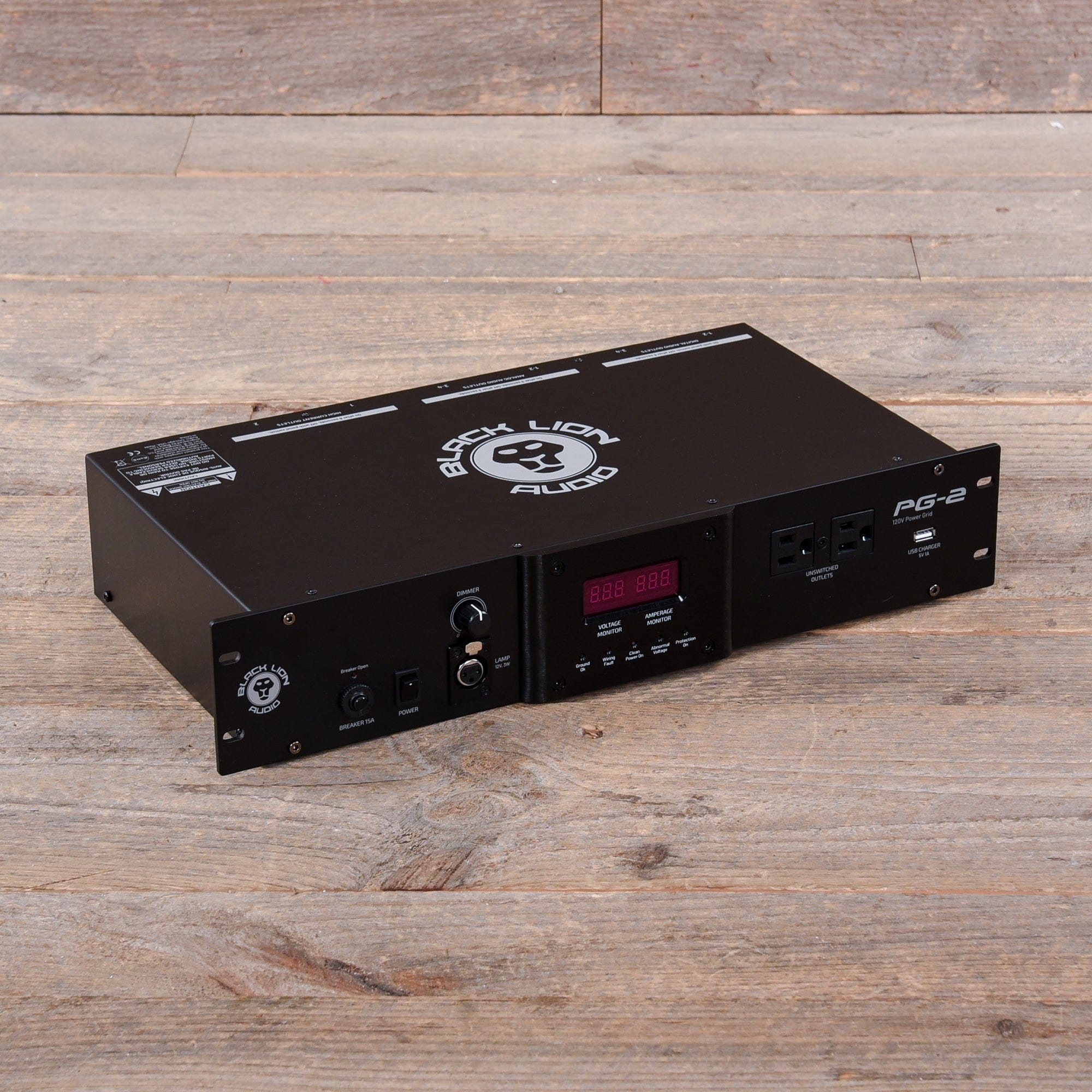 Black Lion Audio PG-2 Rack Mount 2U Professional Power Conditioner Accessories / Power Supplies