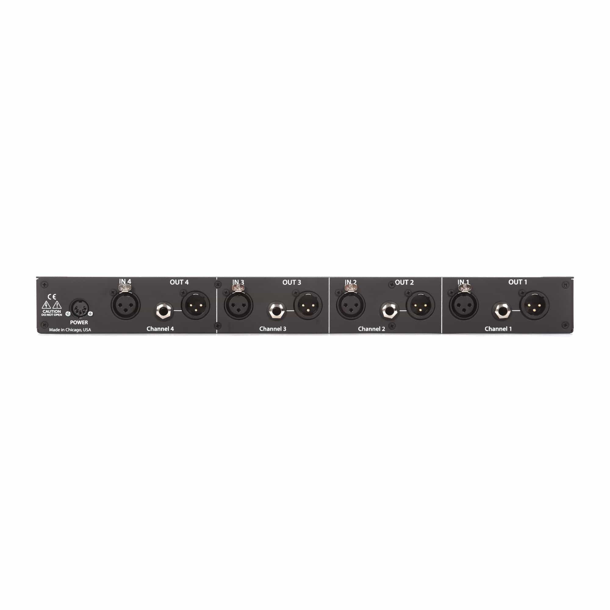 Black Lion Audio Auteur Quad 4 Channel Mic Preamp Pro Audio / Outboard Gear