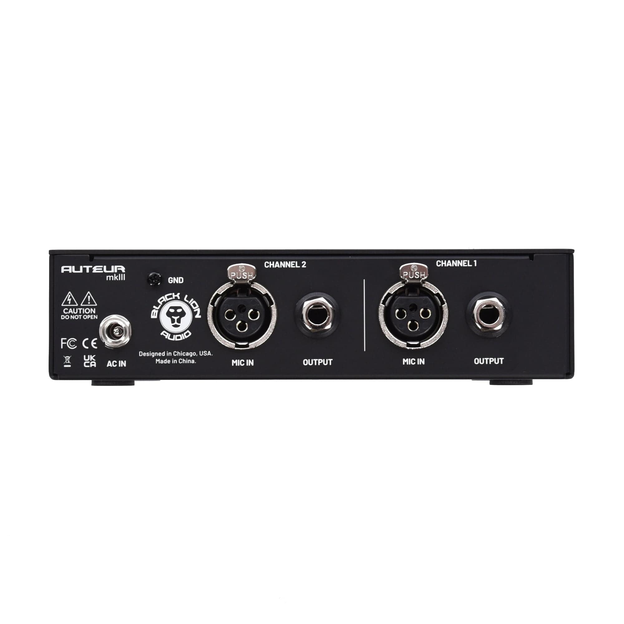 Black Lion Audio Autuer MKIII Dual Channel Mic and Instrument Preamplifier Pro Audio / Outboard Gear