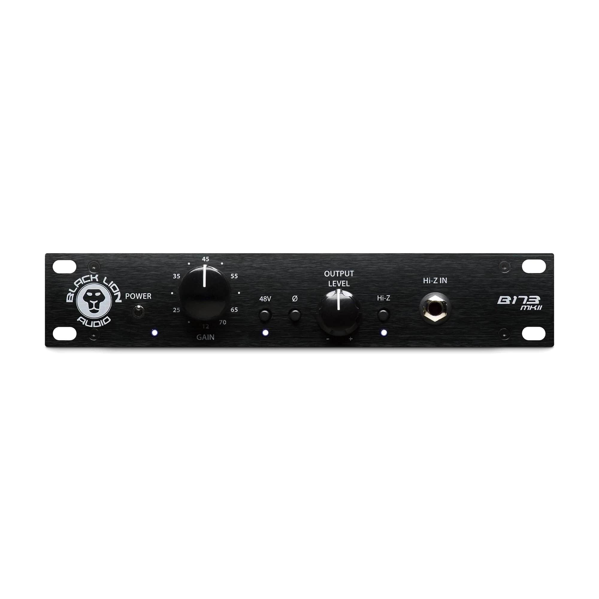 Black Lion Audio B173 MKII Half-Rack British-Styled Preamp Pro Audio / Outboard Gear