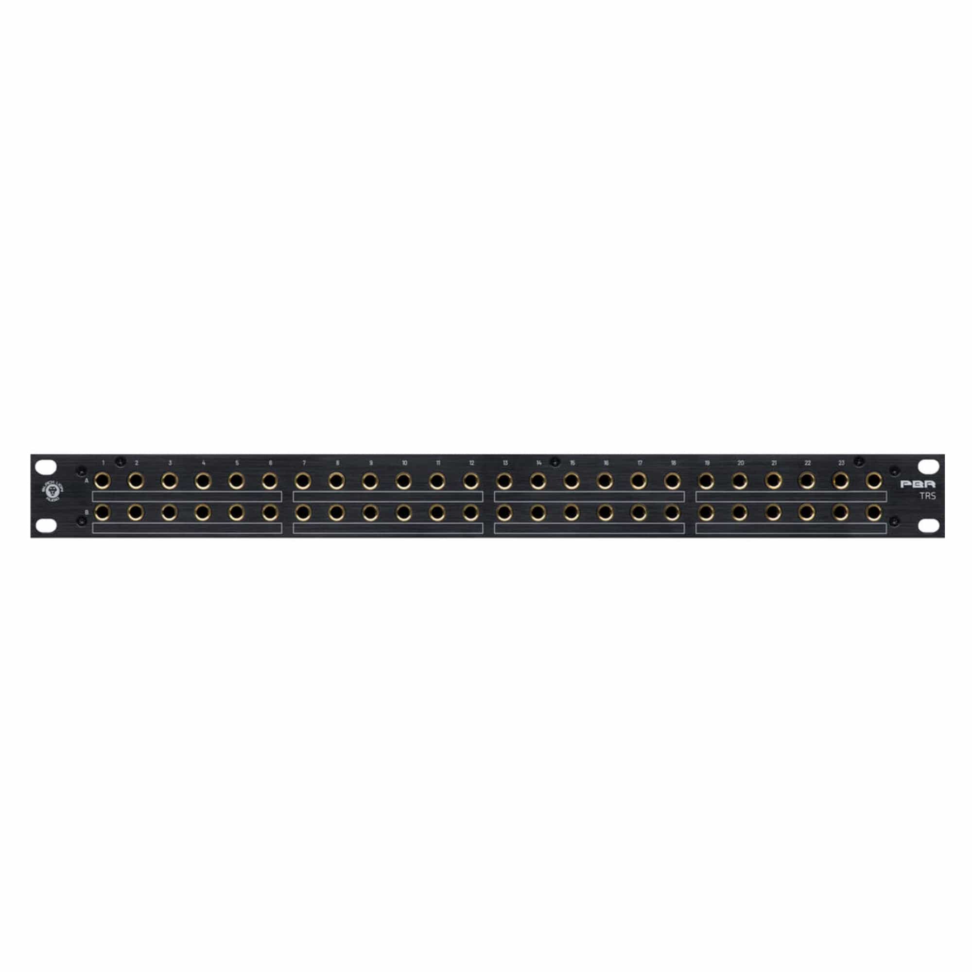 Black Lion Audio PBR TRS 48 Point Patchbay Pro Audio / Patchbays