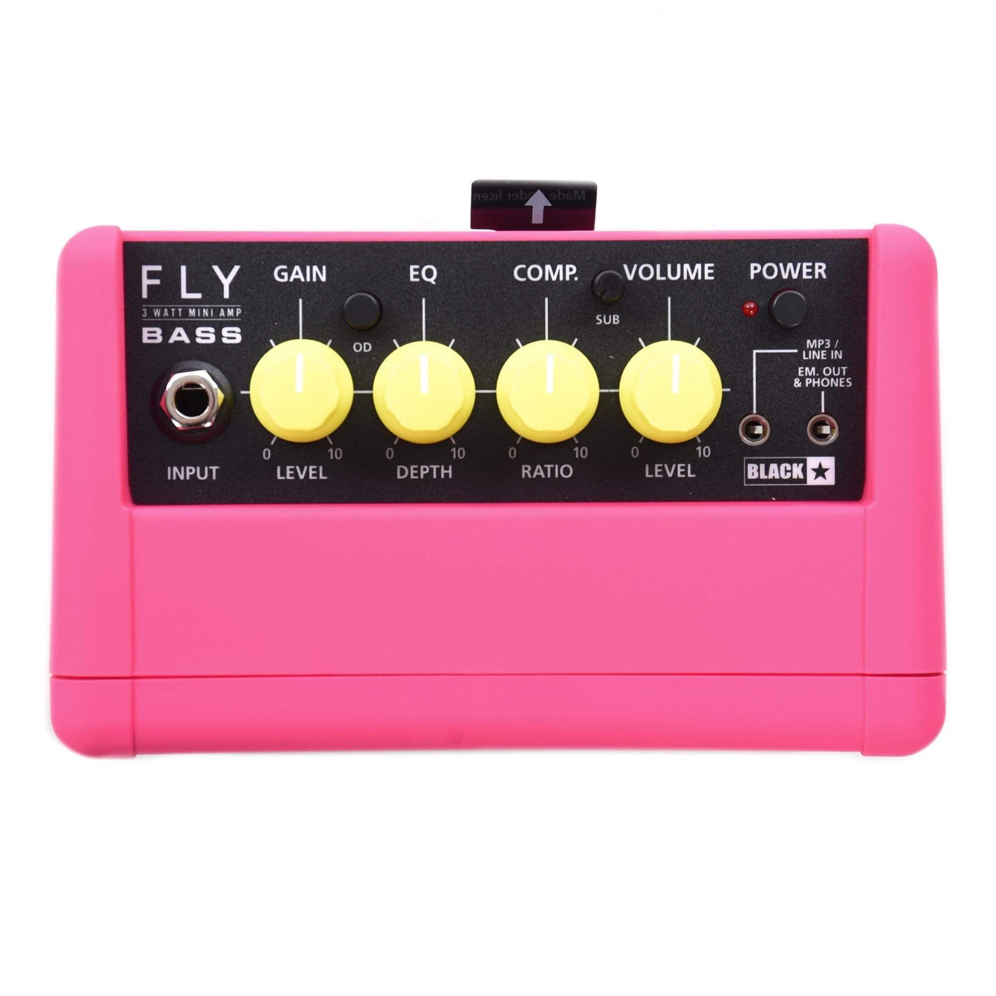 Blackstar Fly 3 Mini Bass Amp Neon Pink Amps / Small Amps