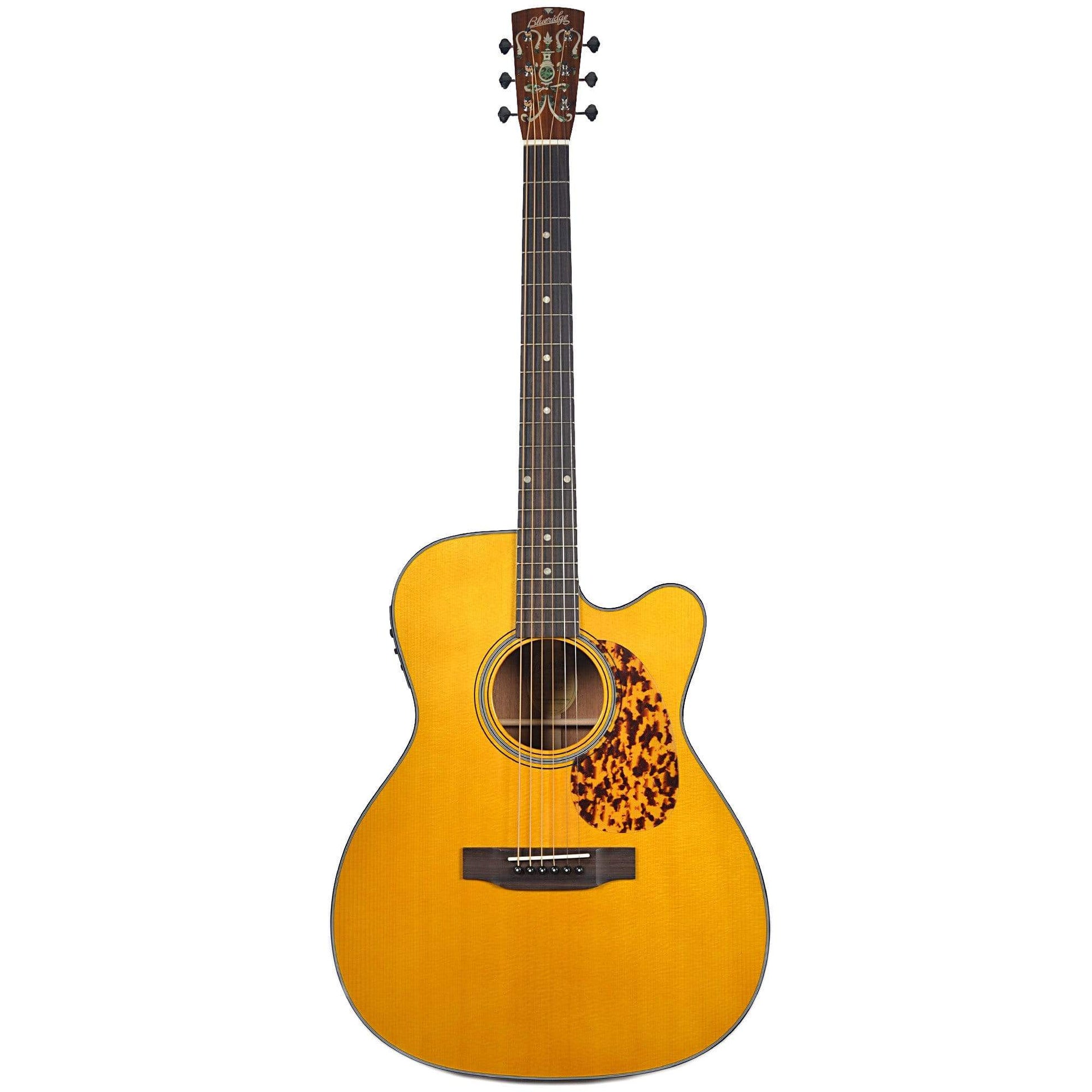 Blueridge BR-143CE Historic All-Solid Cutaway 000 14 Fret Sitka Spruce/Mahogany Natural Acoustic Guitars / Built-in Electronics