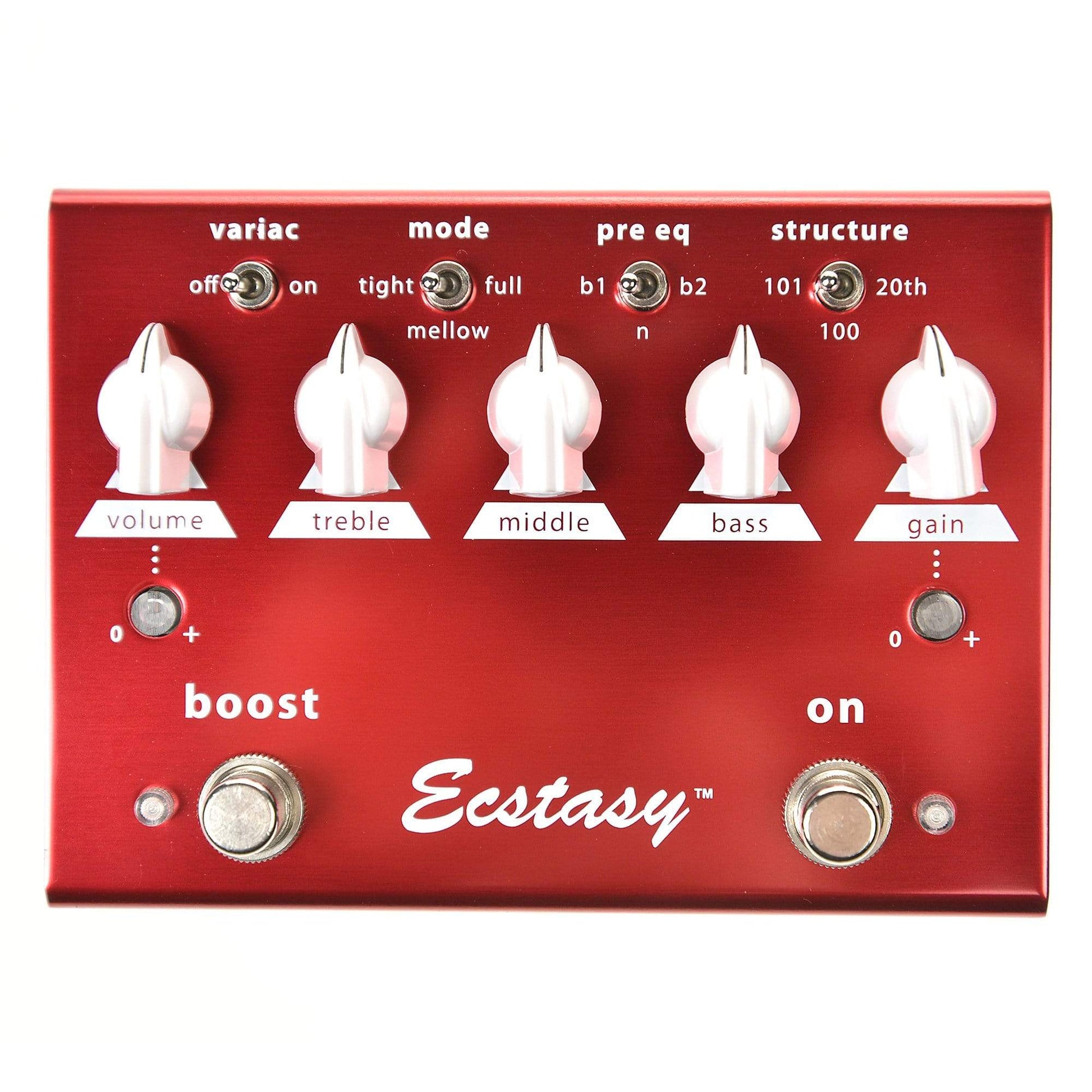 Bogner Ecstasy Red Overdrive Pedal Effects and Pedals / Overdrive and Boost