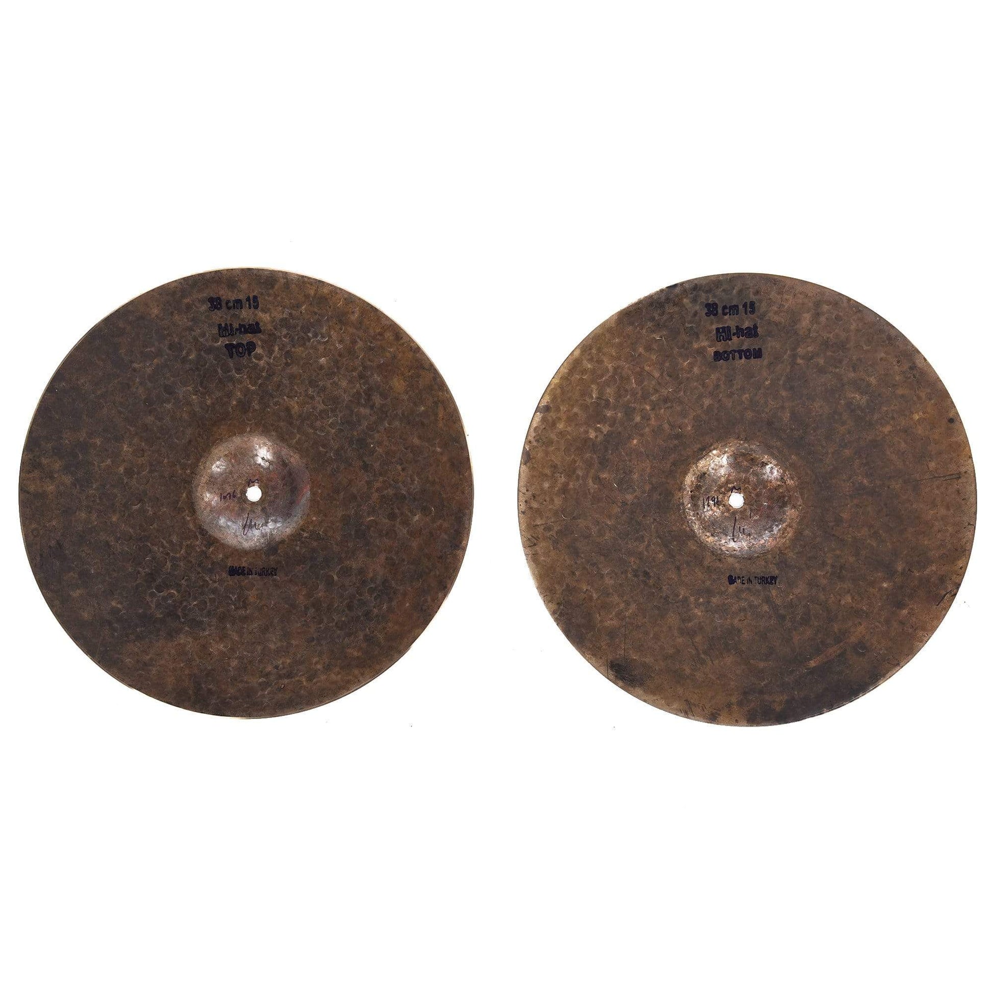 Bosphorus 15" Master Series Hi-Hat Pair Drums and Percussion / Cymbals / Hi-Hats