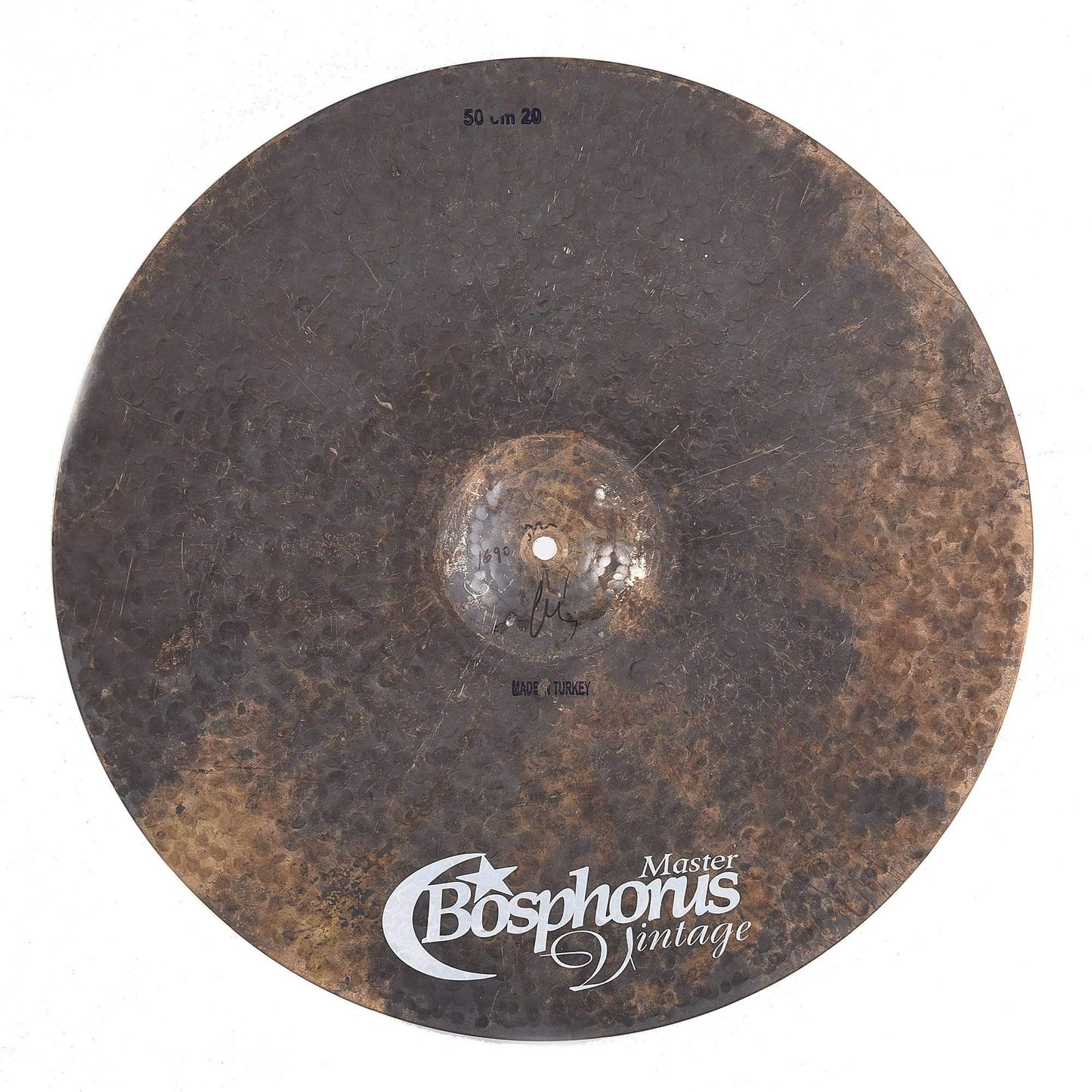 Bosphorus 20" Master Vintage Series Ride Cymbal Drums and Percussion / Cymbals / Ride