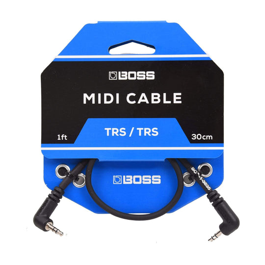 Boss BCC-1-3535 3.5mm TRS-TRS MIDI Cable 1' Accessories / Cables