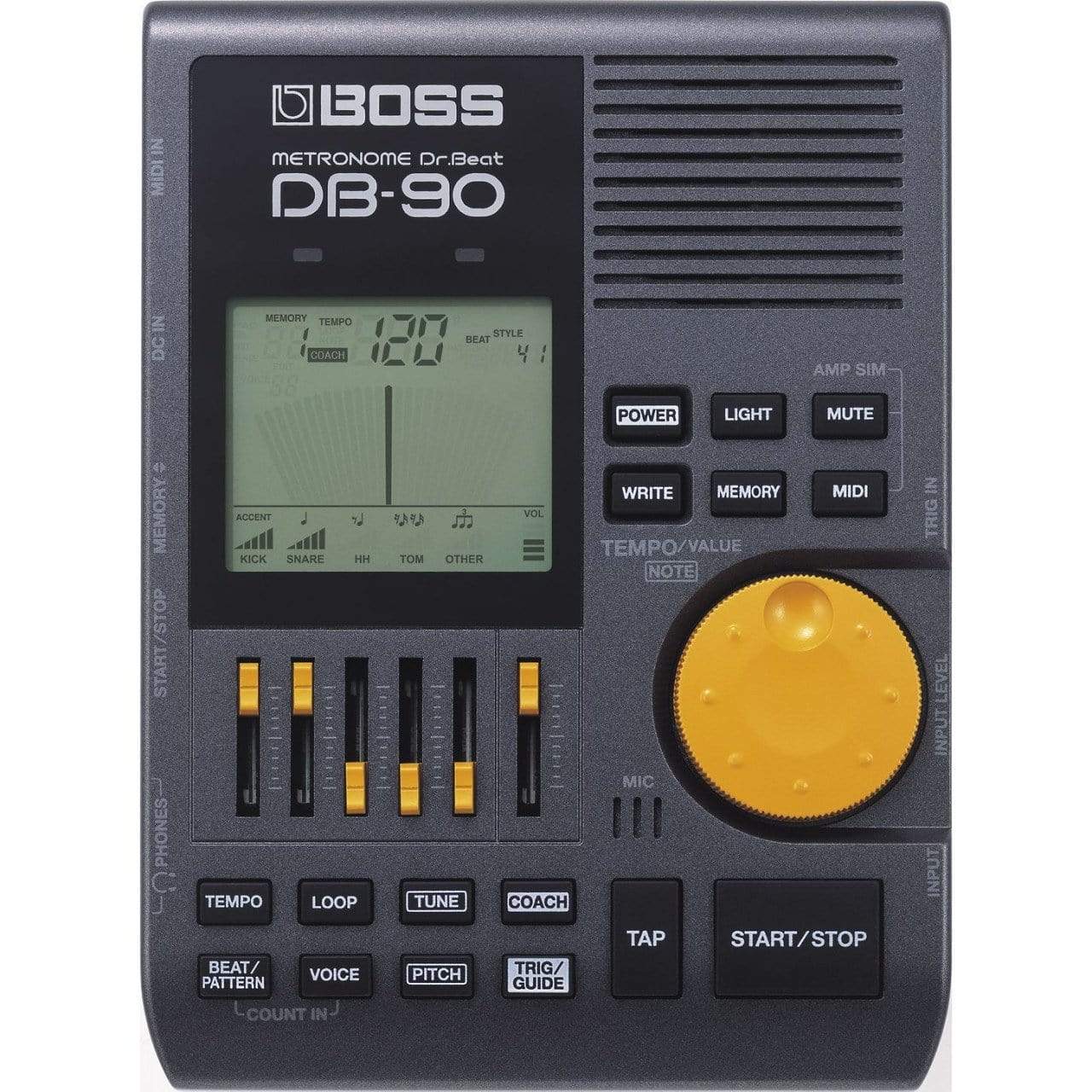 Boss DB-90 Dr. Beat Metronome Drums and Percussion / Drum Machines and Samplers