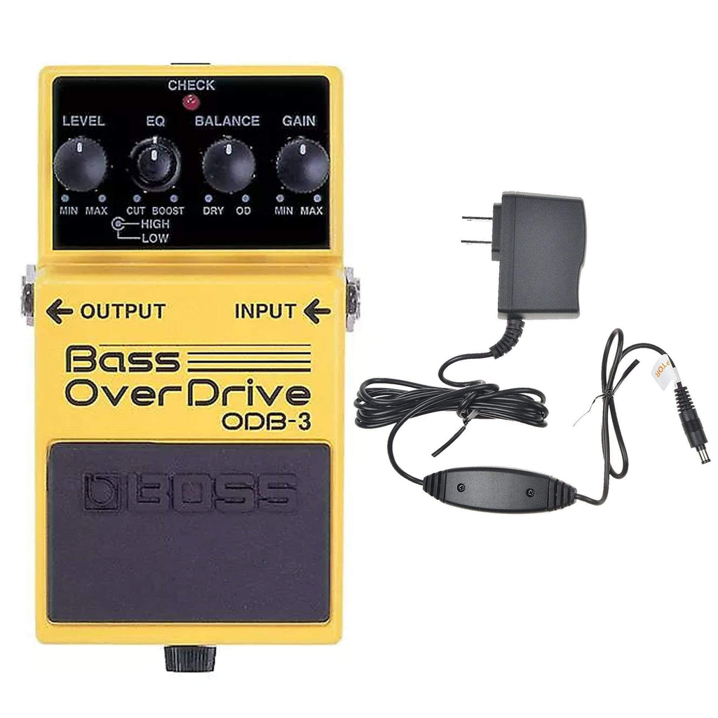 Boss ODB-3 Bass Overdrive Bundle w/ Boss PSA-120S2 Power Supply