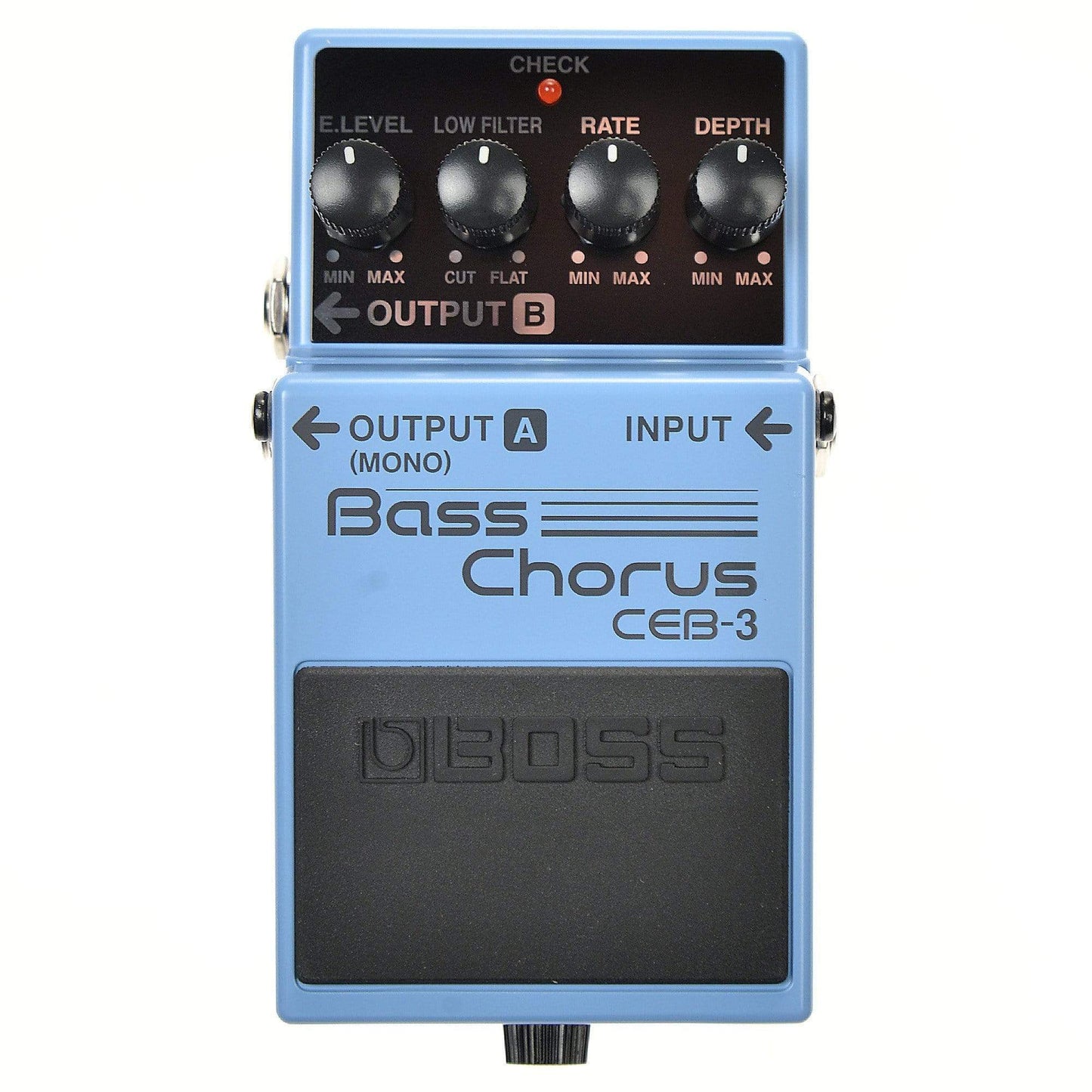 Boss CEB-3 Bass Chorus Bundle w/ Boss PSA-120S2 Power Supply Effects and Pedals / Chorus and Vibrato