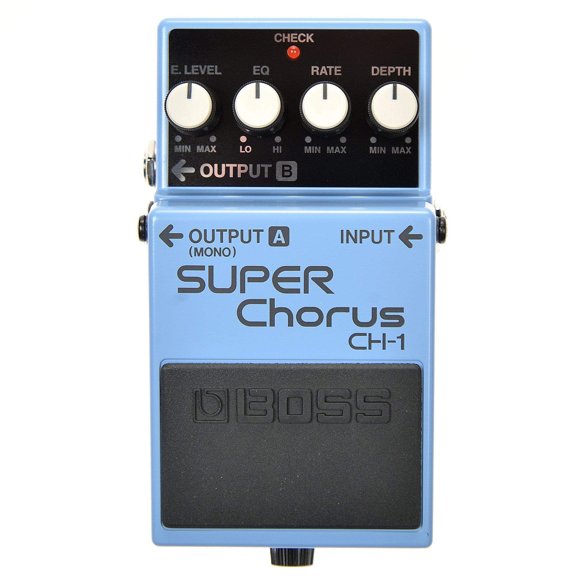 Boss CH-1 Super Chorus Bundle w/ Boss PSA-120S2 Power Supply Effects and Pedals / Chorus and Vibrato