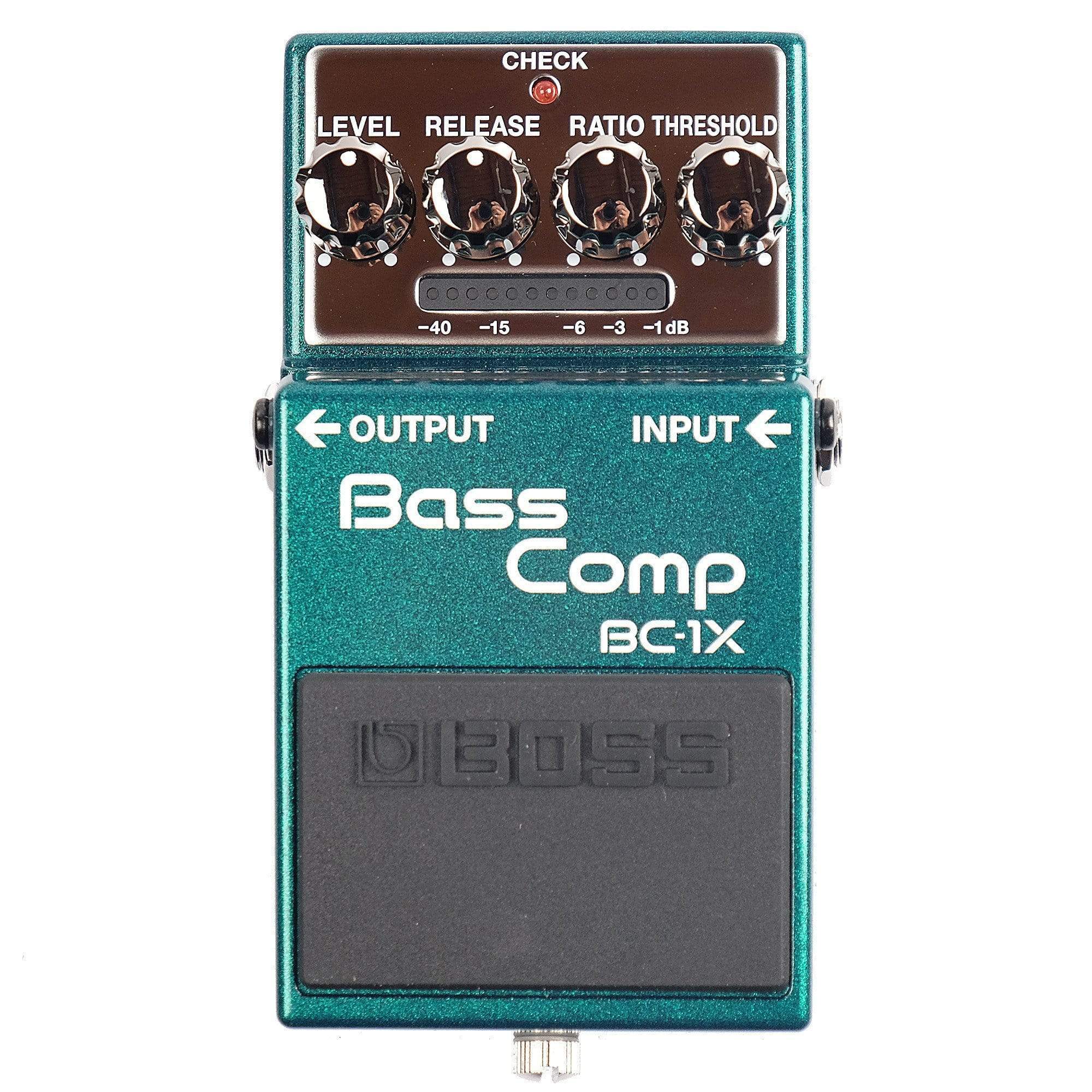 Boss BC-1X Bass Compressor Bundle w/ Boss PSA-120S2 Power Supply Effects and Pedals / Compression and Sustain