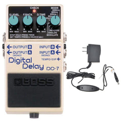 Boss DD-7 Digital Delay Bundle w/ Boss PSA-120S2 Power Supply