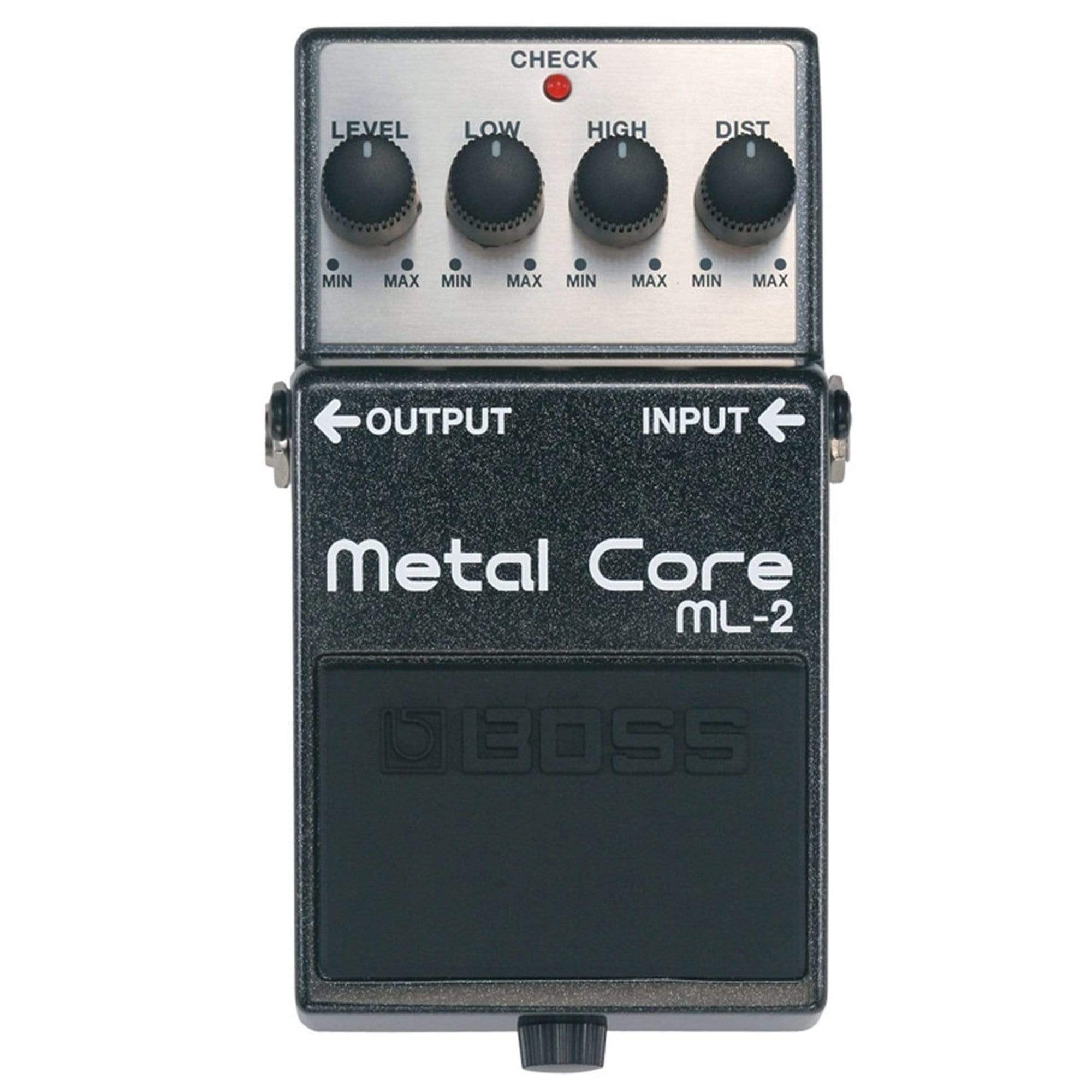 Boss ML-2 Metal Core Bundle w/ Boss PSA-120S2 Power Supply Effects and Pedals / Distortion