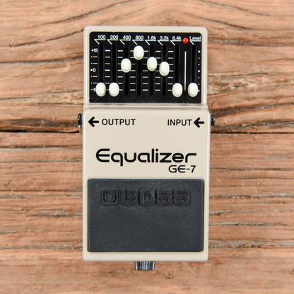 Boss GE-7 Equalizer Effects and Pedals / EQ