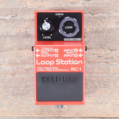 Boss RC-1 Loop Station Effects and Pedals / Loop Pedals and Samplers