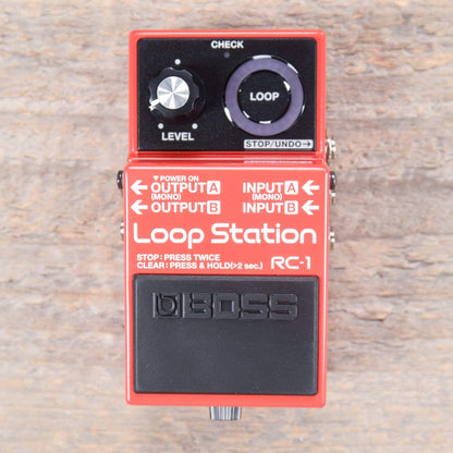 Boss RC-1 Loop Station Effects and Pedals / Loop Pedals and Samplers