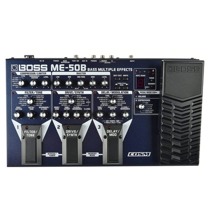 Boss ME-50B Bass Multiple Effects w/ COSM Effects and Pedals / Multi-Effect Unit