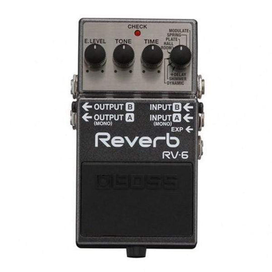 Boss RV-6 Digital Reverb Effects and Pedals / Reverb