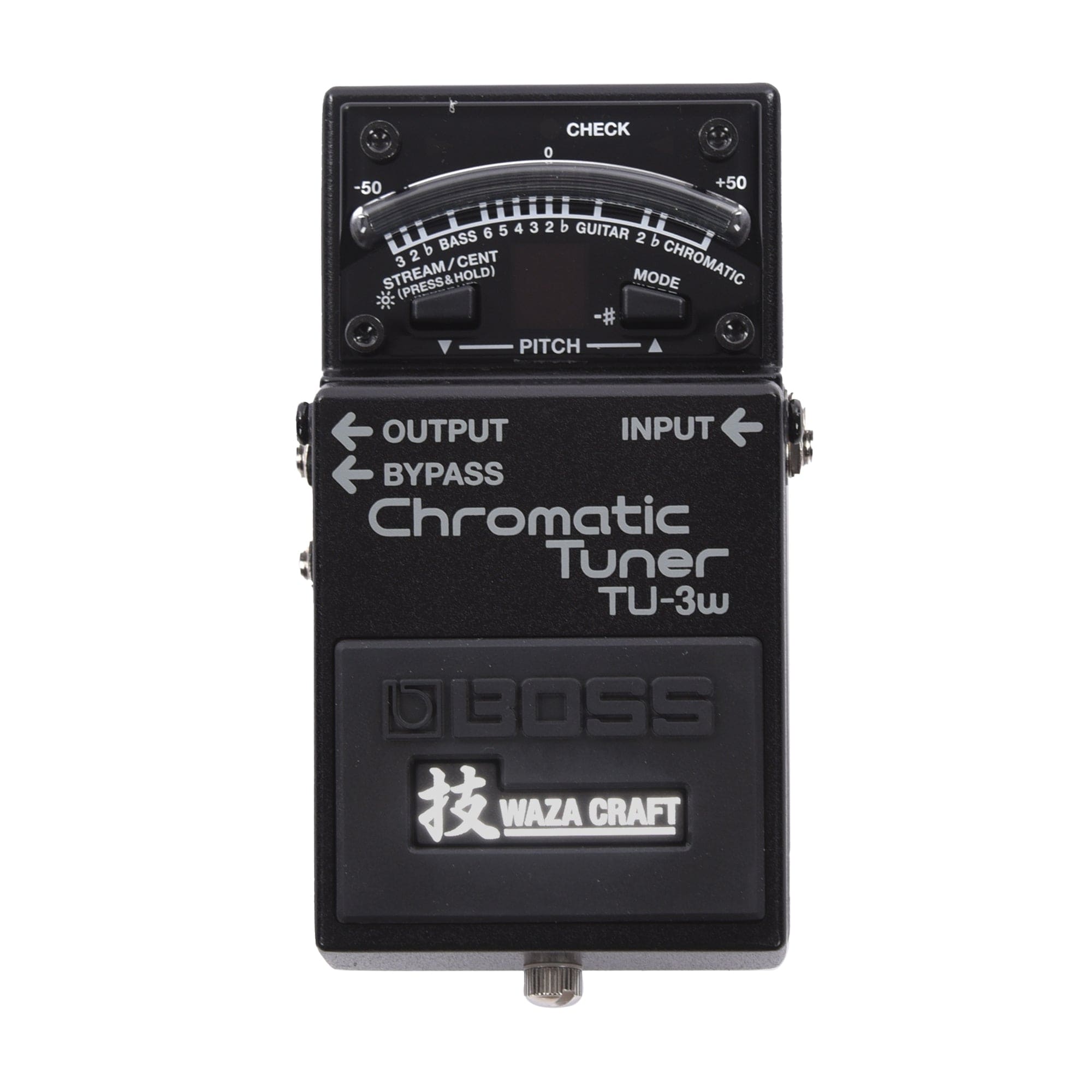 BOSS TU-3W Chromatic Tuner Bundle w/ Boss PSA-120S2 Power Supply Effects and Pedals / Tuning Pedals