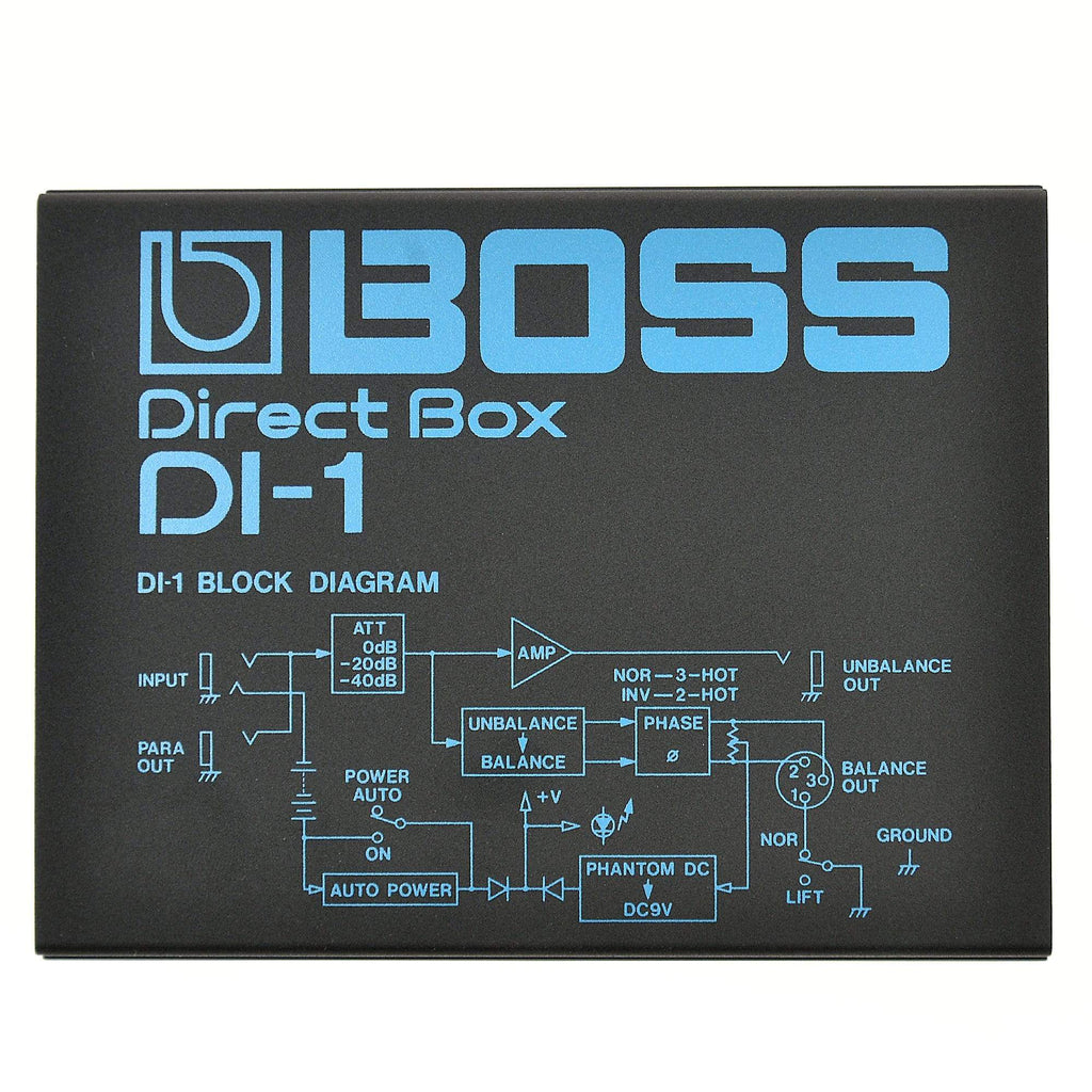 Boss DI-1 Direct Box – Chicago Music Exchange