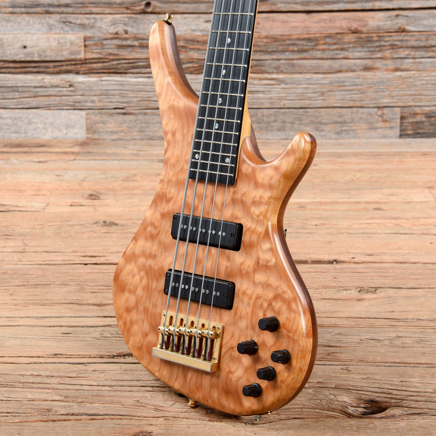 Bossa OB-5 Natural Bass Guitars / 5-String or More