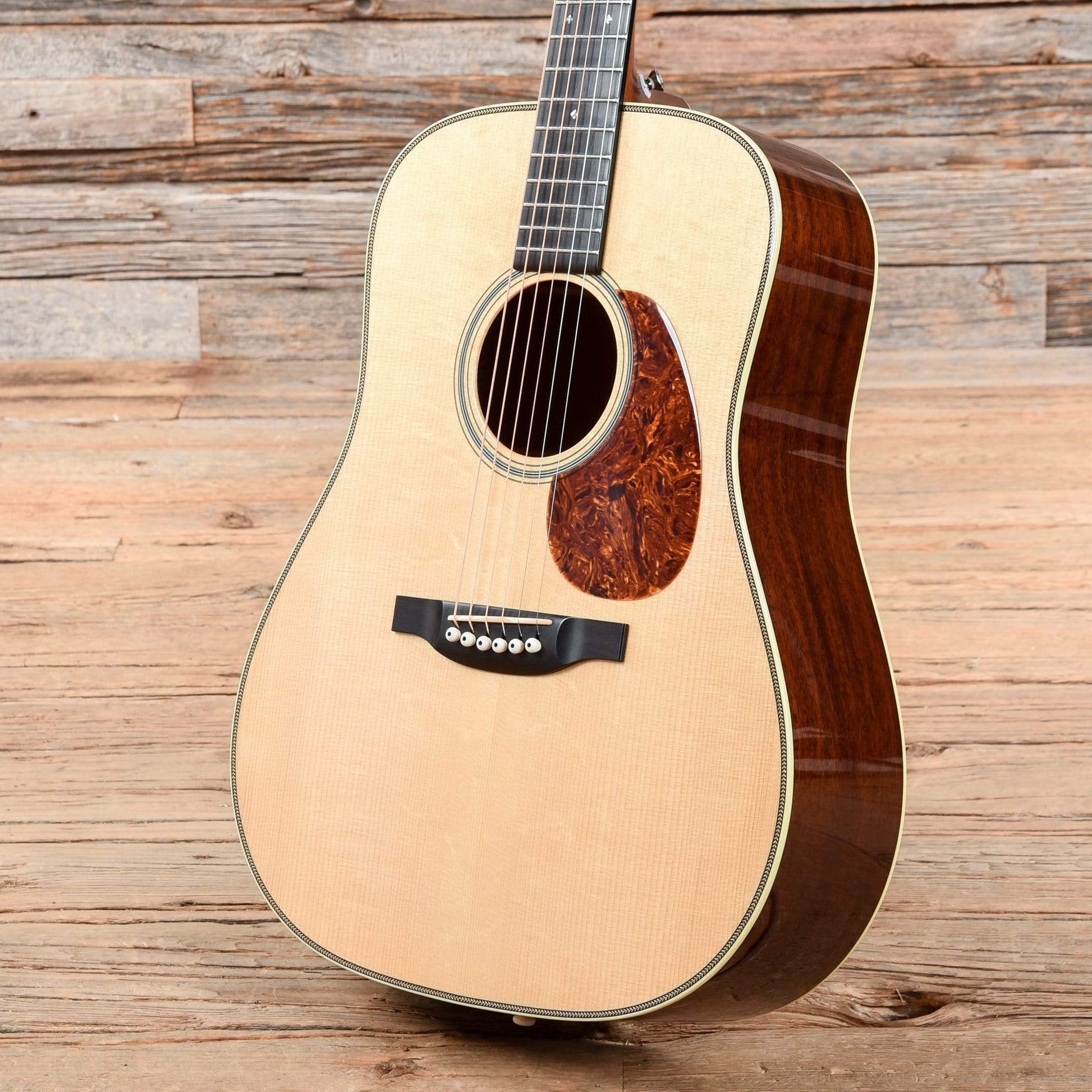 Bourgeois Custom Dreadnought w/Adirondack Top Natural Acoustic Guitars / Dreadnought