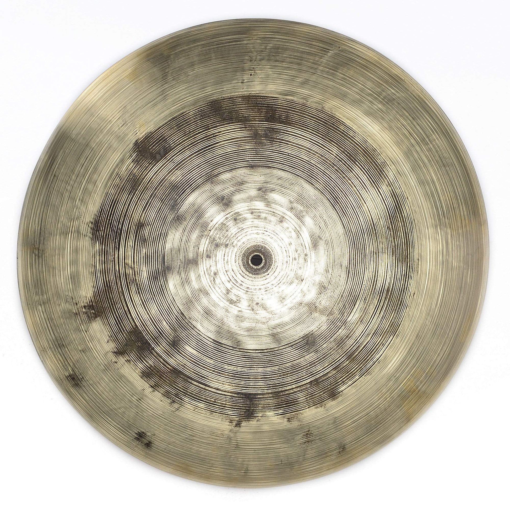 Byrne Quarter Turk Series 20" Flat Ride Cymbal 2257 Grams Partially Lathed Drums and Percussion / Cymbals / Ride