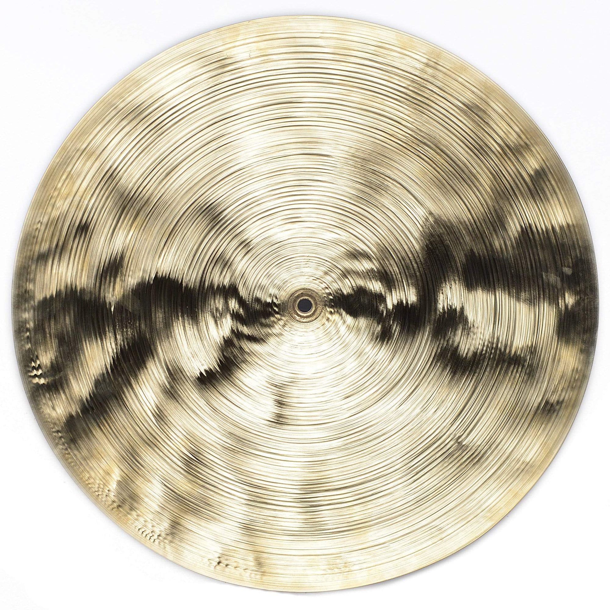 Byrne Quarter Turk Series 20" Flat Ride Cymbal 2257 Grams Partially Lathed Drums and Percussion / Cymbals / Ride