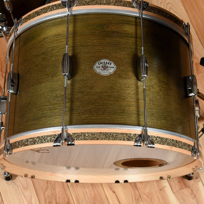 C&C Drum Co. Player Date 13/16/24 Maple/Oak 3pc Kit Drums and Percussion / Acoustic Drums / Full Acoustic Kits