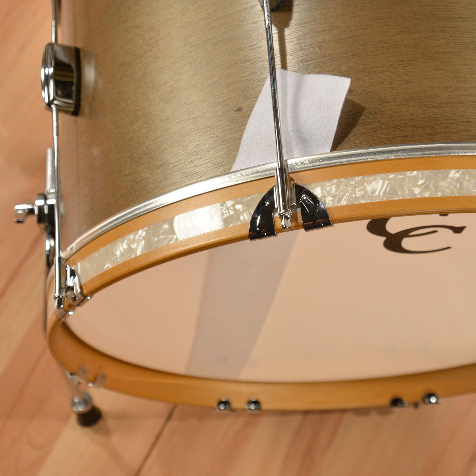 C&C Player Date 1 13/16/22 3pc. Drum Kit Olive Drab Drums and Percussion / Acoustic Drums / Full Acoustic Kits