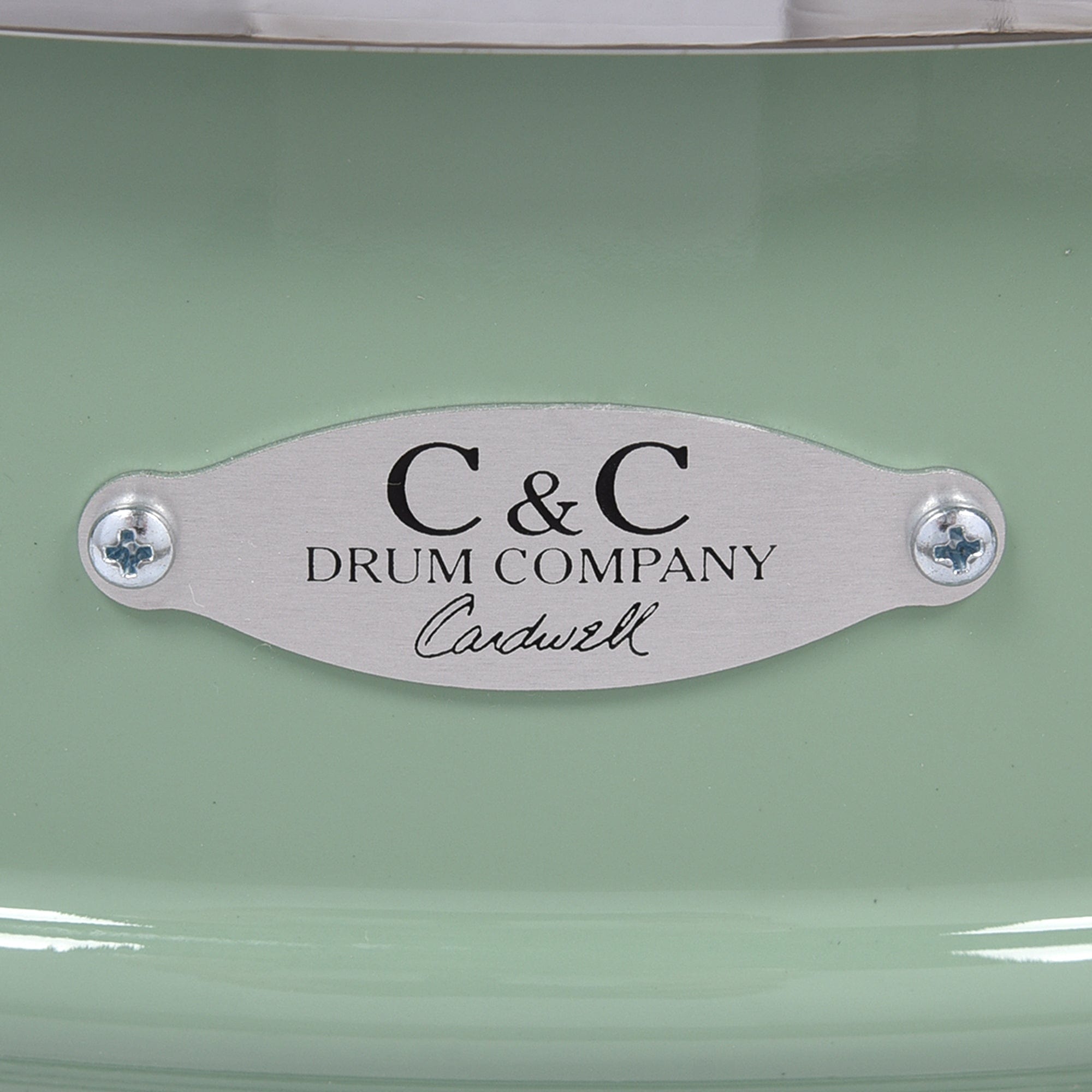 C&C 6.5x14 Aluminum Snare Drum Menta Green Hi-Gloss Drums and Percussion / Acoustic Drums / Snare