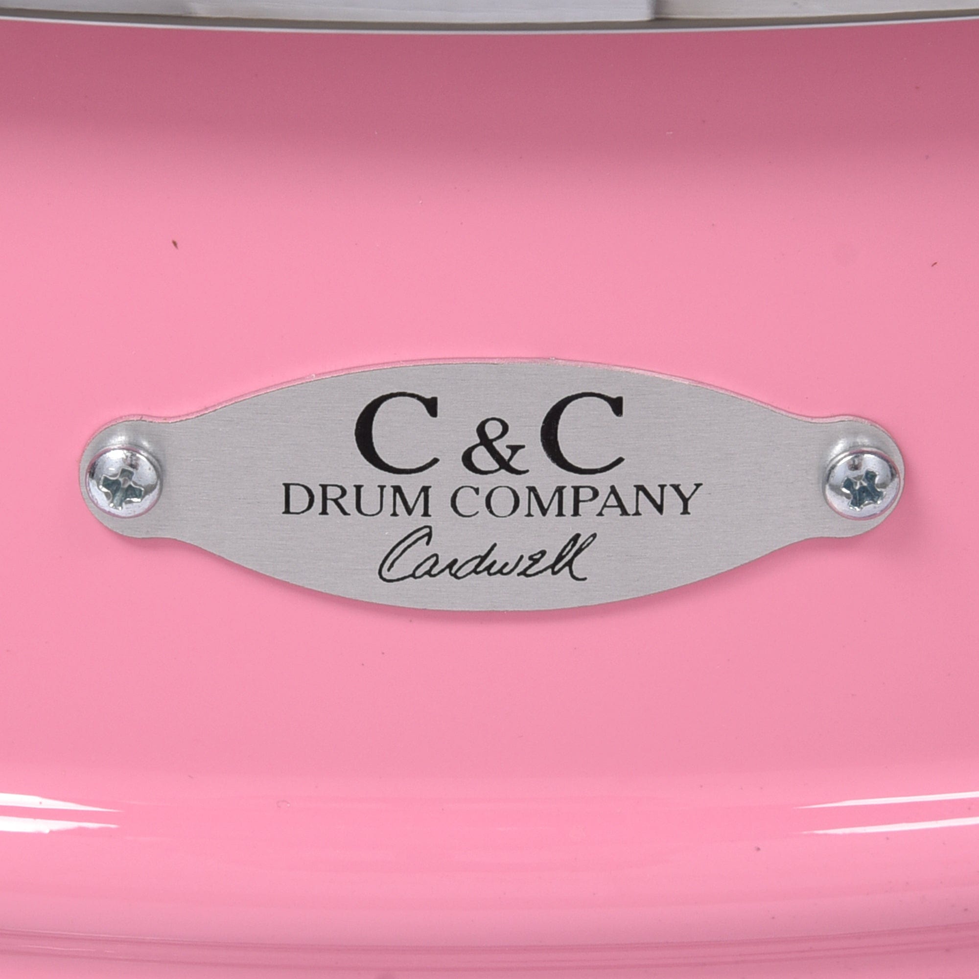 C&C 6.5x14 Aluminum Snare Drum Shell Pink Hi-Gloss Drums and Percussion / Acoustic Drums / Snare