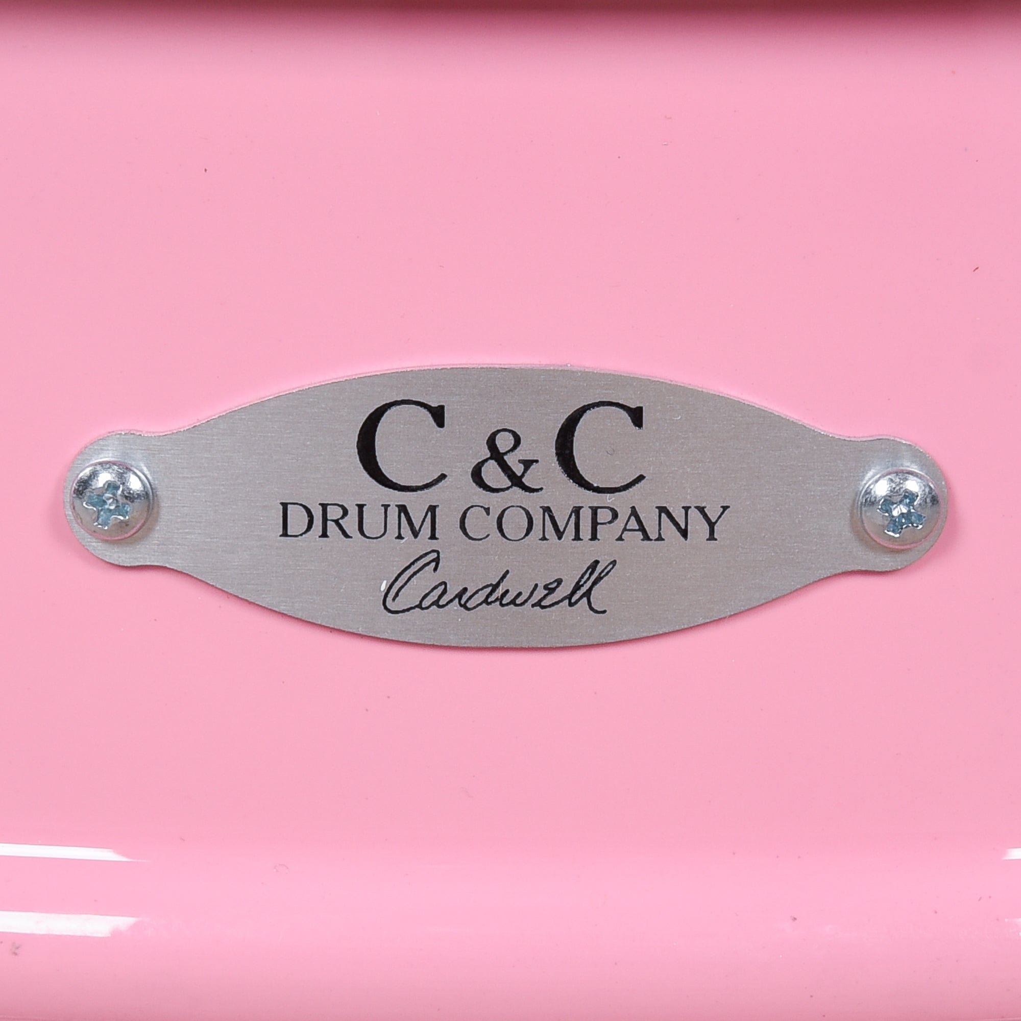 C&C 6.5x14 Aluminum Snare Drum Shell Pink Hi-Gloss Drums and Percussion / Acoustic Drums / Snare