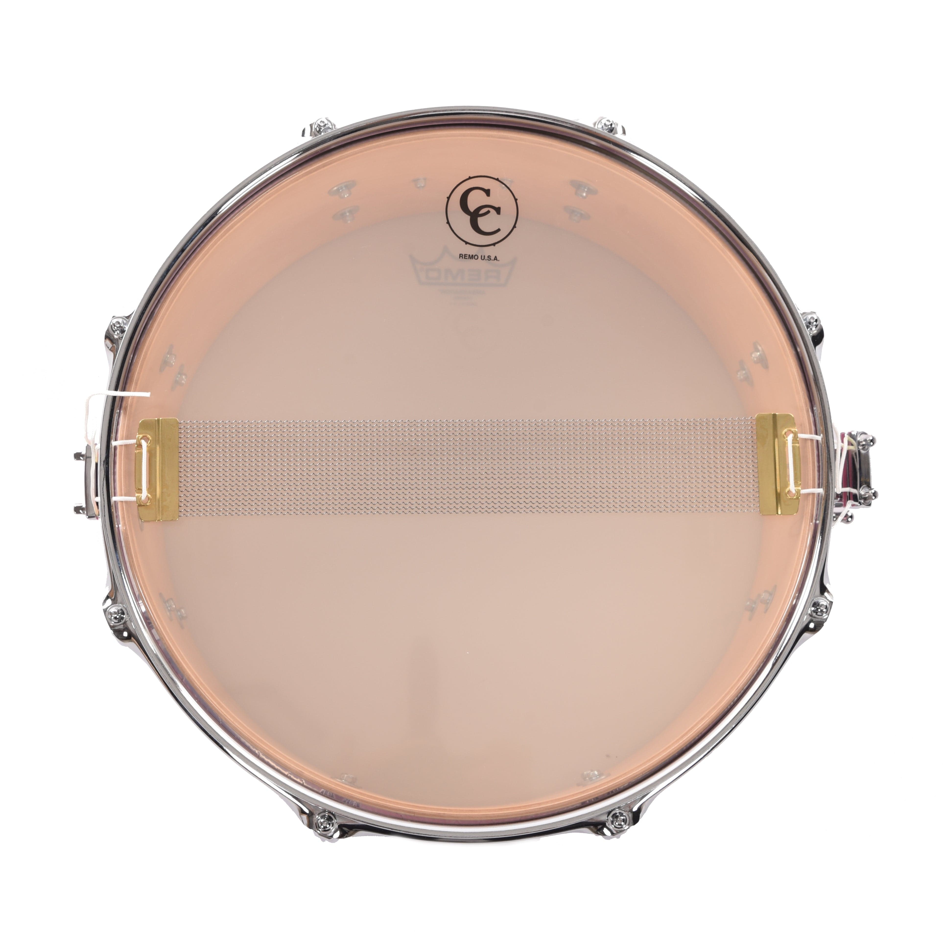 C&C 6.5x14 Gladstone Maple Snare Drum Bubble Gum Pink Satin Drums and Percussion / Acoustic Drums / Snare