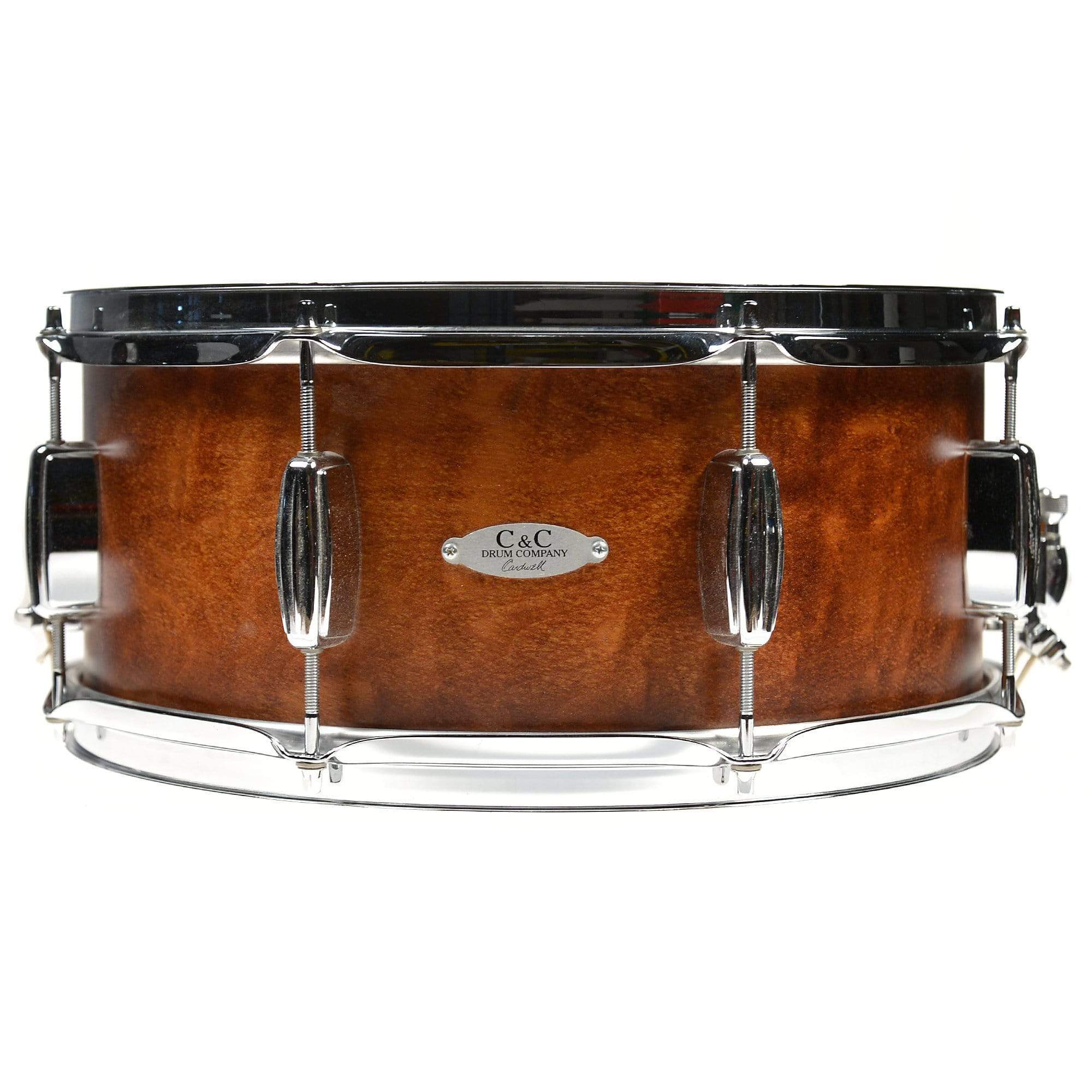 C&C 6.5x14 Maple/Gum Snare Drum Brown Mahogany Satin Stain – Chicago Music  Exchange