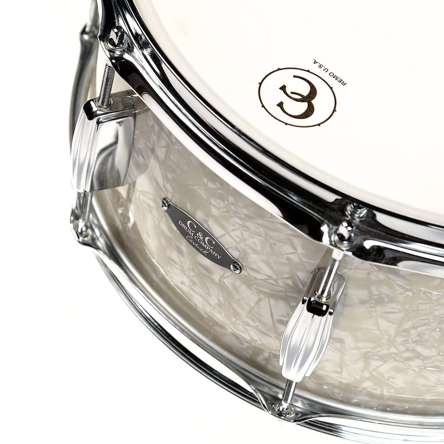 C&C 6.5x14 Player Date 1 Snare Drum Aged Marine Pearl Drums and Percussion / Acoustic Drums / Snare