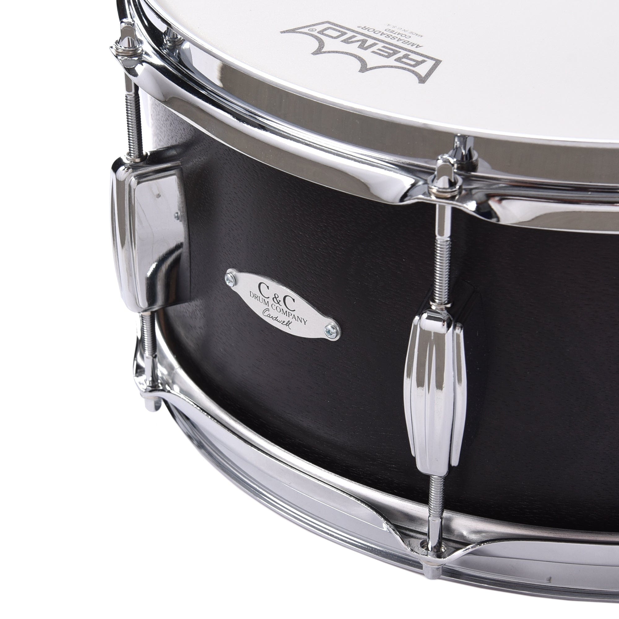 C&C 6.5x14 Player Date 1 Snare Drum Ebony Satin Drums and Percussion / Acoustic Drums / Snare