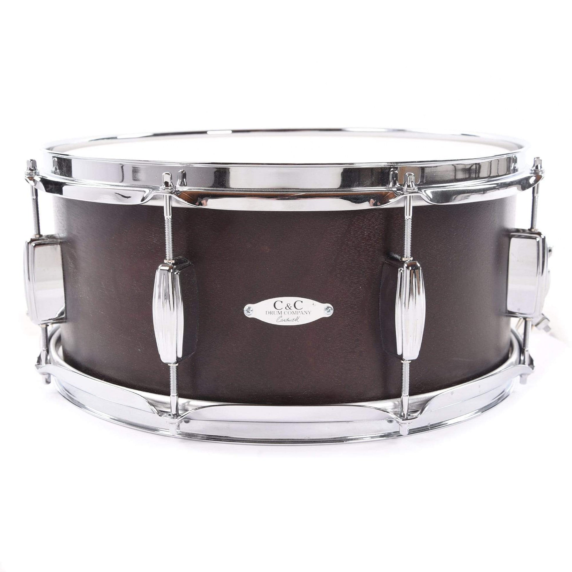 C&C 6.5x14 Player Date 2 Snare Drum Walnut Stain Drums and Percussion / Acoustic Drums / Snare