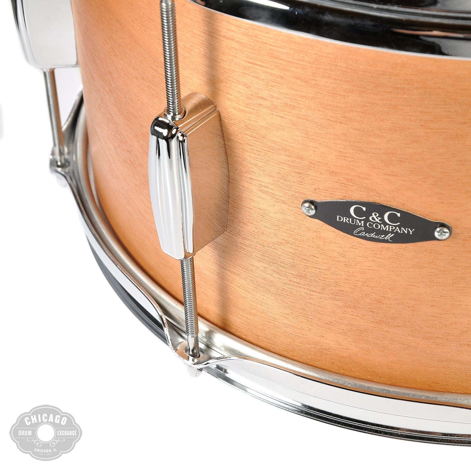 C&C 8x14 Player Date 1 Snare Drum Natural Mahogany Drums and Percussion / Acoustic Drums / Snare