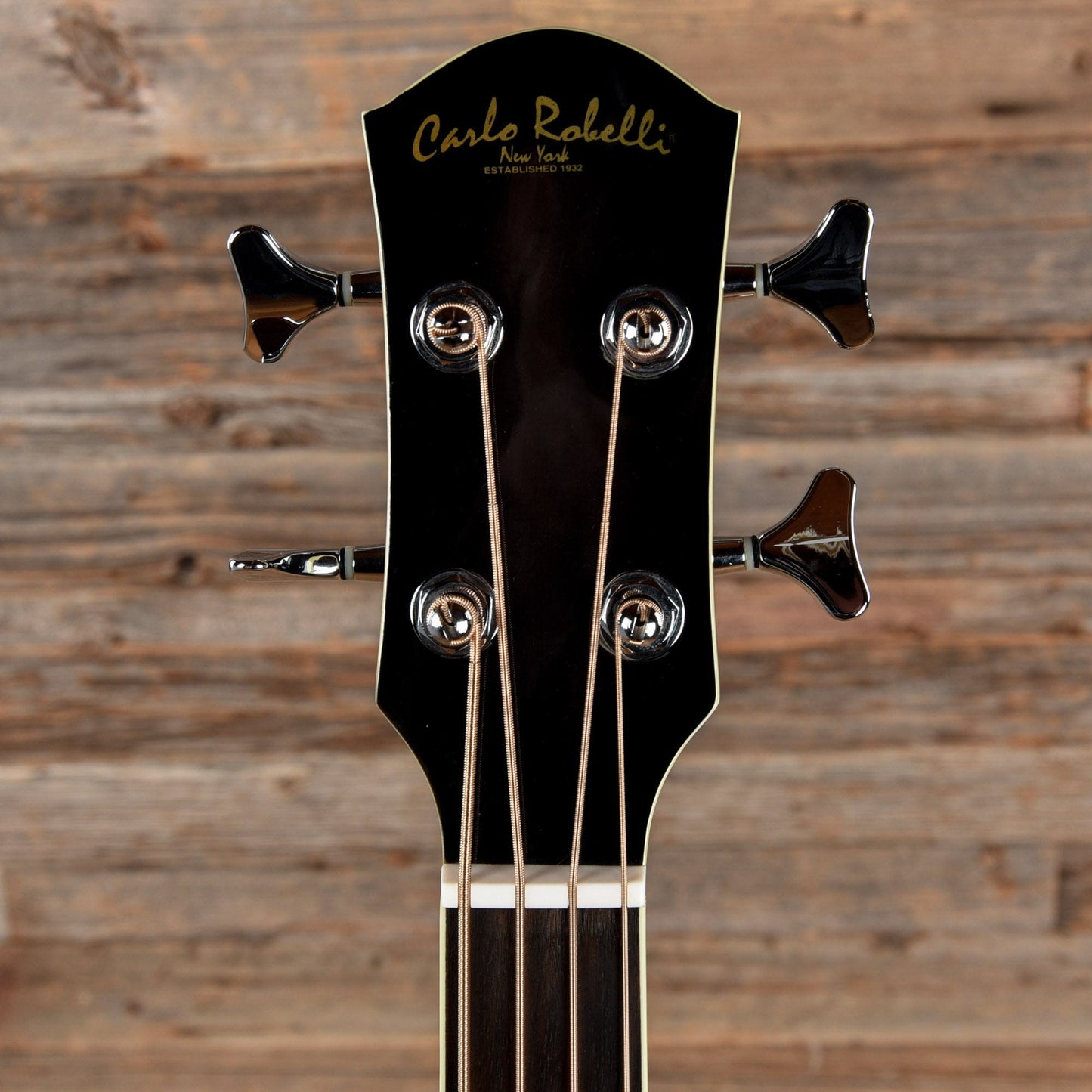 Carlo Robelli CRB40B Acoustic Bass Transparent Black Bass Guitars / 5-String or More