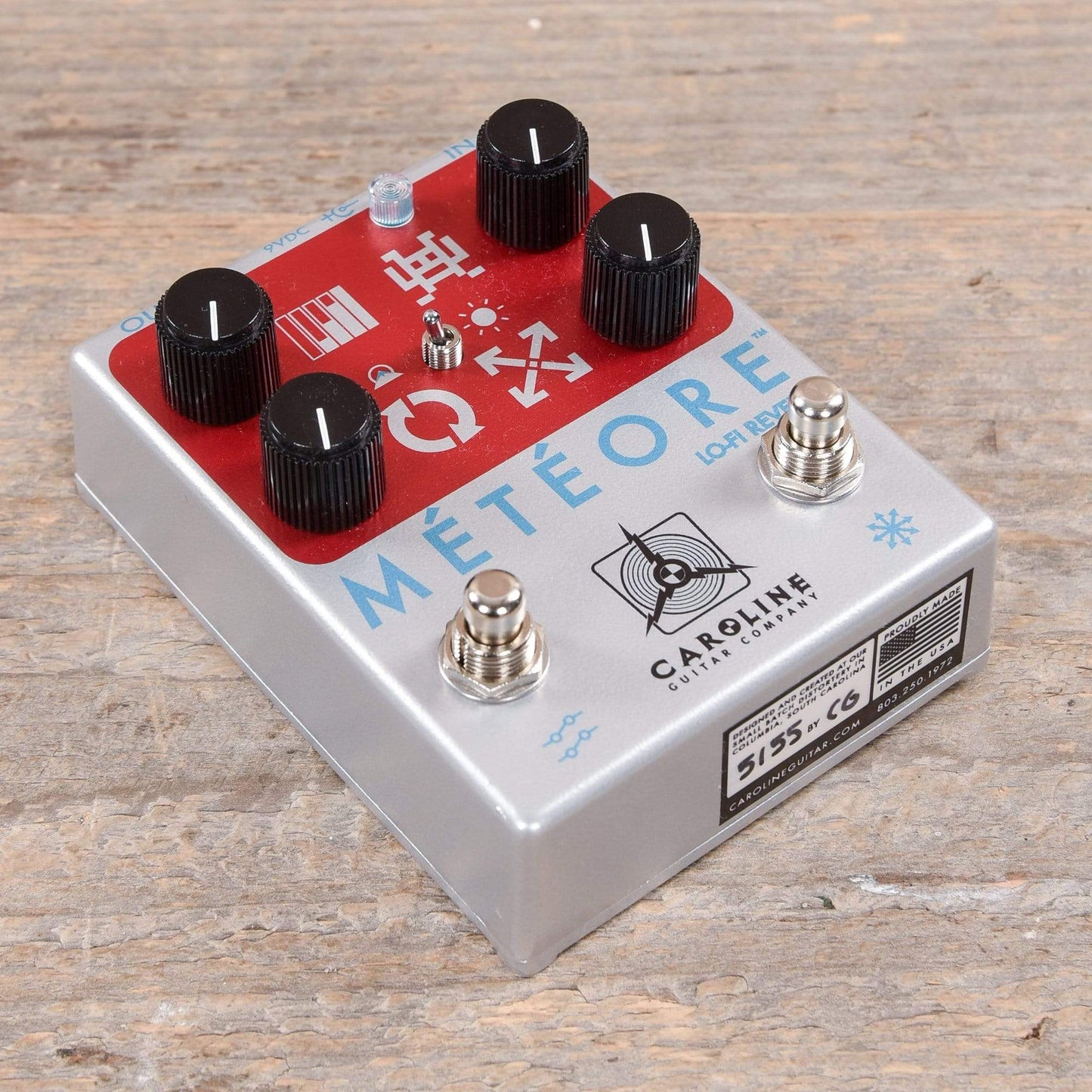 Caroline Meteore Lo-Fidelity Reverb Limited Edition Throwback Can Effects and Pedals / Reverb