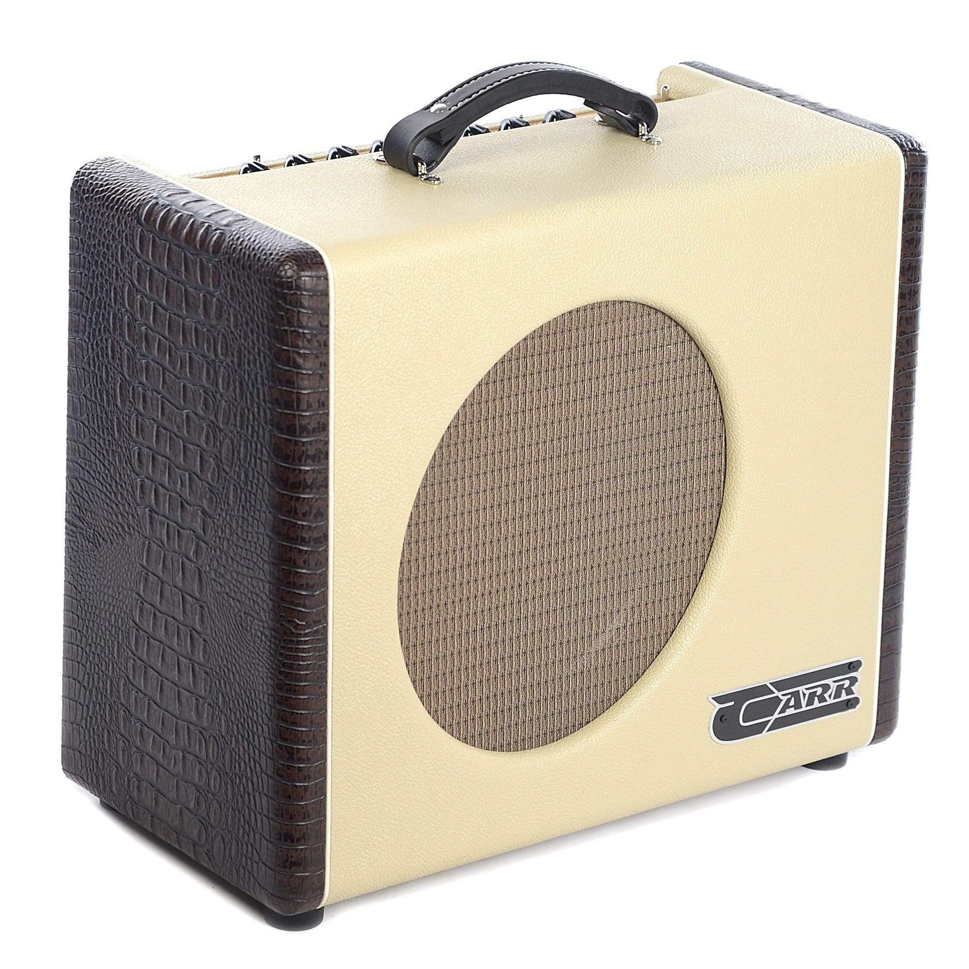 Carr Mercury V 16W 1x12 6V6 Reverb Combo Custom 2-Tone Brown Gator & Cream w/Attenuator Amps / Guitar Combos