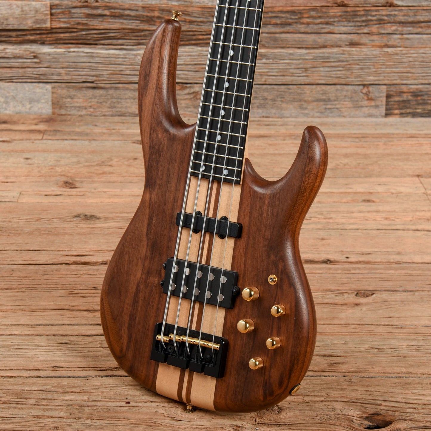 Carvin XB75 Natural Bass Guitars / 5-String or More