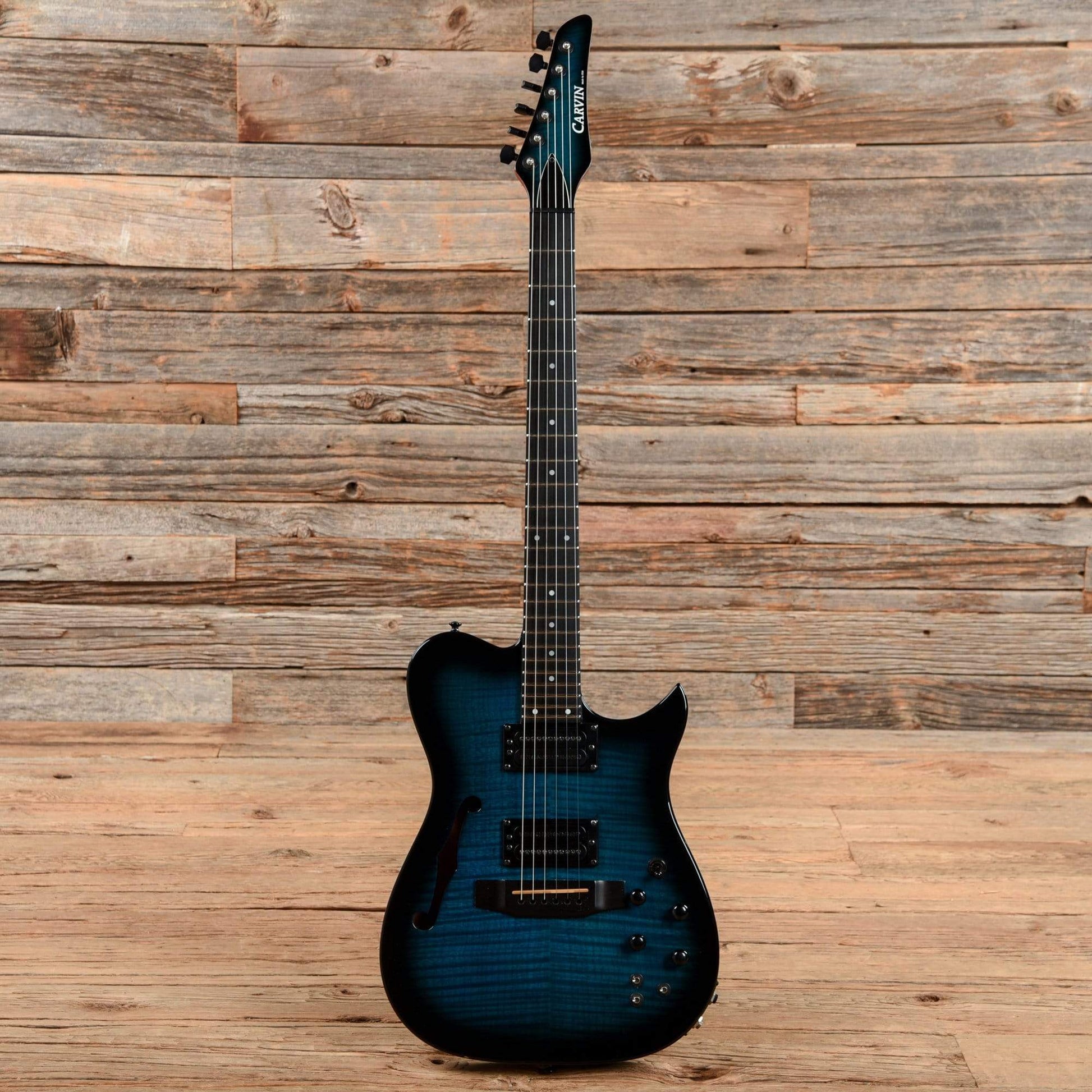 Carvin AE-185 Blue Burst Electric Guitars / Semi-Hollow